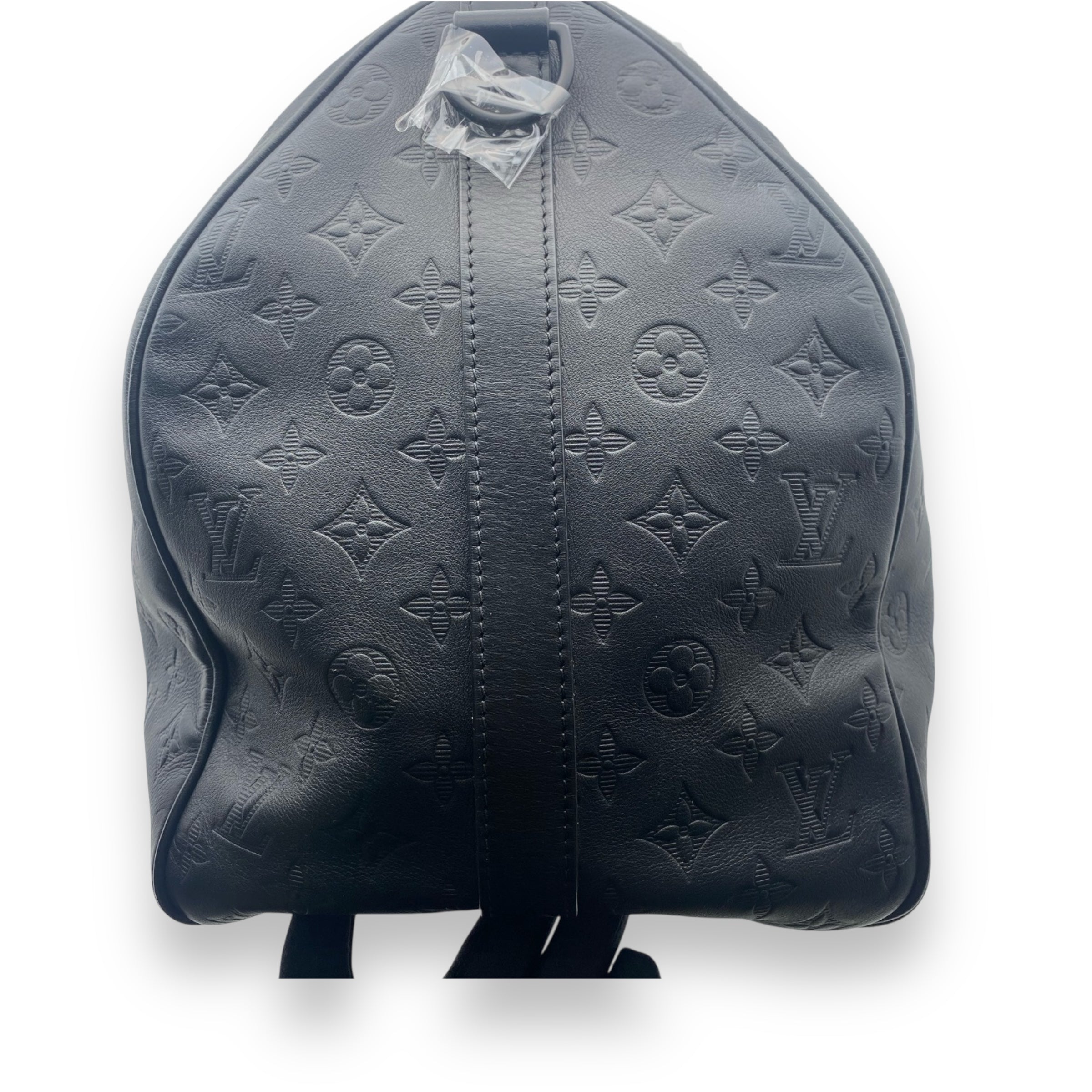 LV Black Monogram Keepall 50
