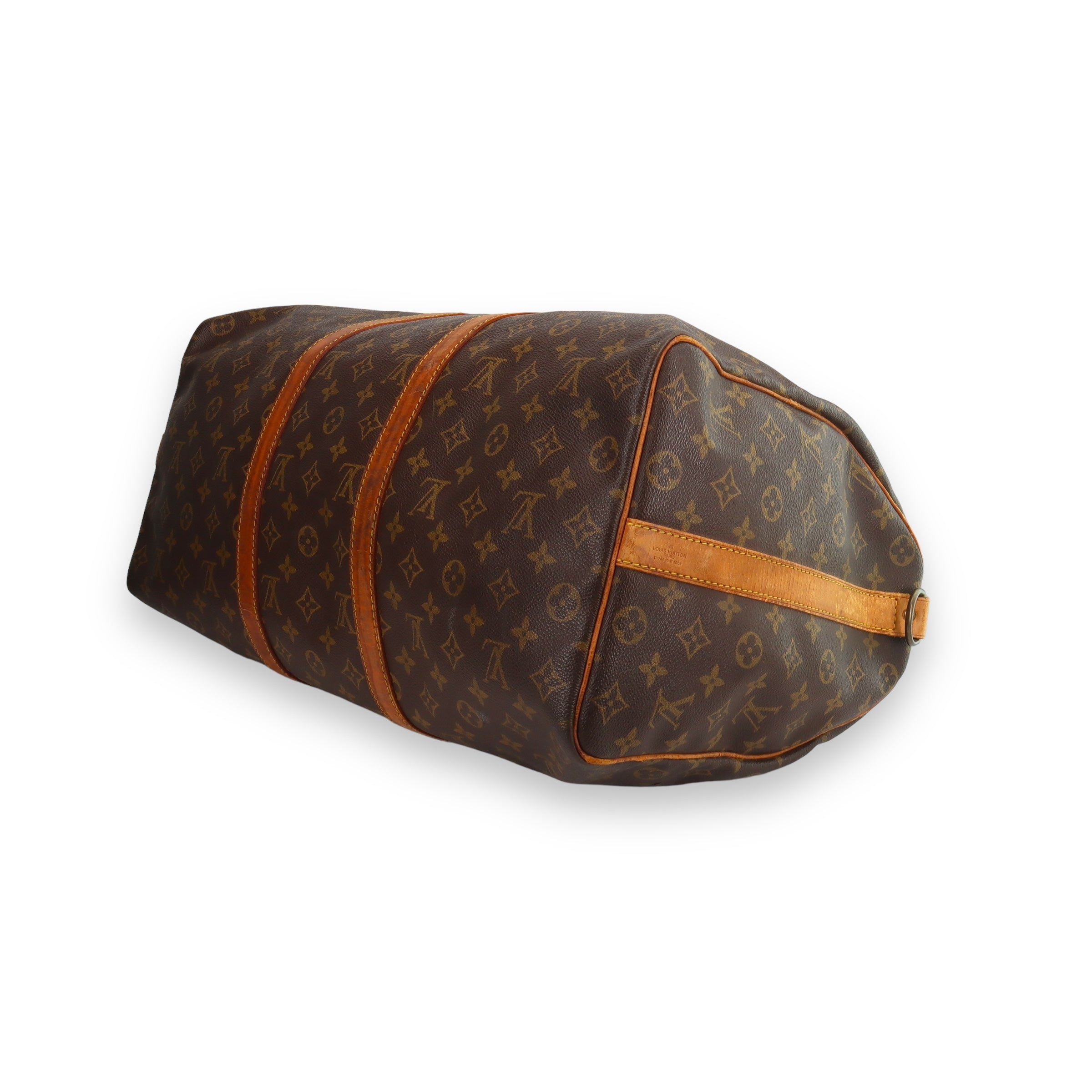 LOUIS VUITTON KEEPALL 50 BROWN DUFFLE BAG