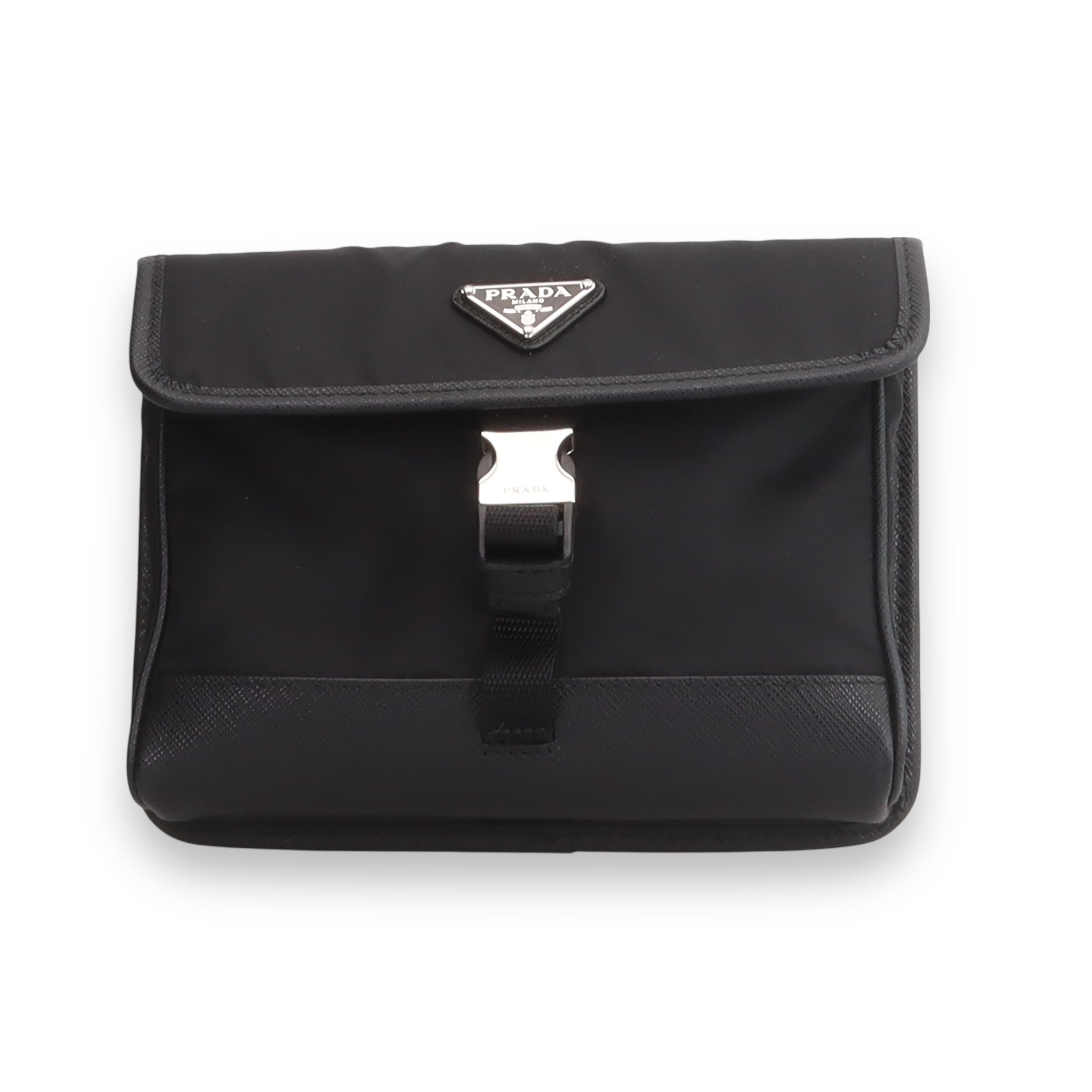 Prada Black Re-Neylon Messenger Bag
