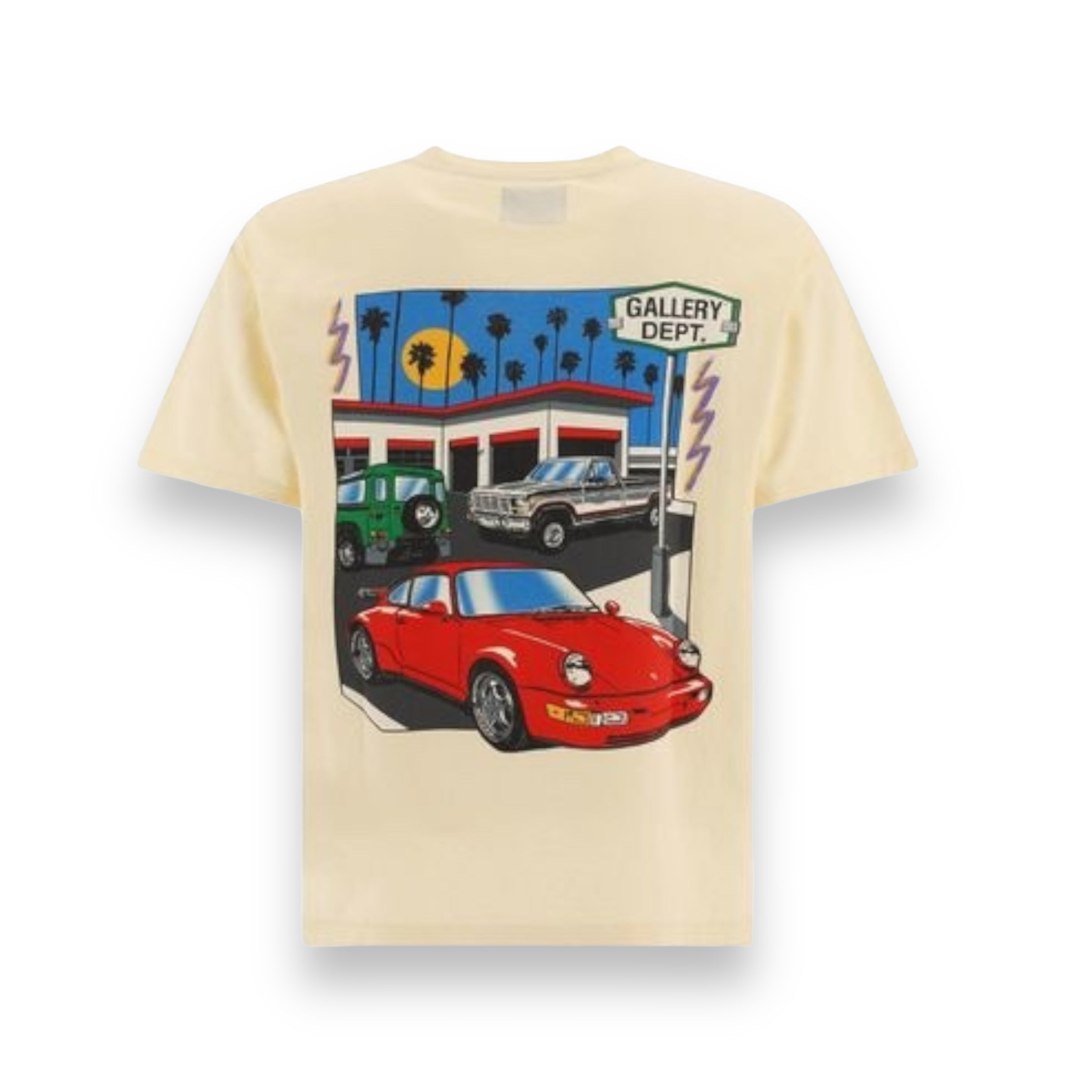 Gallery Dept. Drive Thru Boxy Fit White Tee