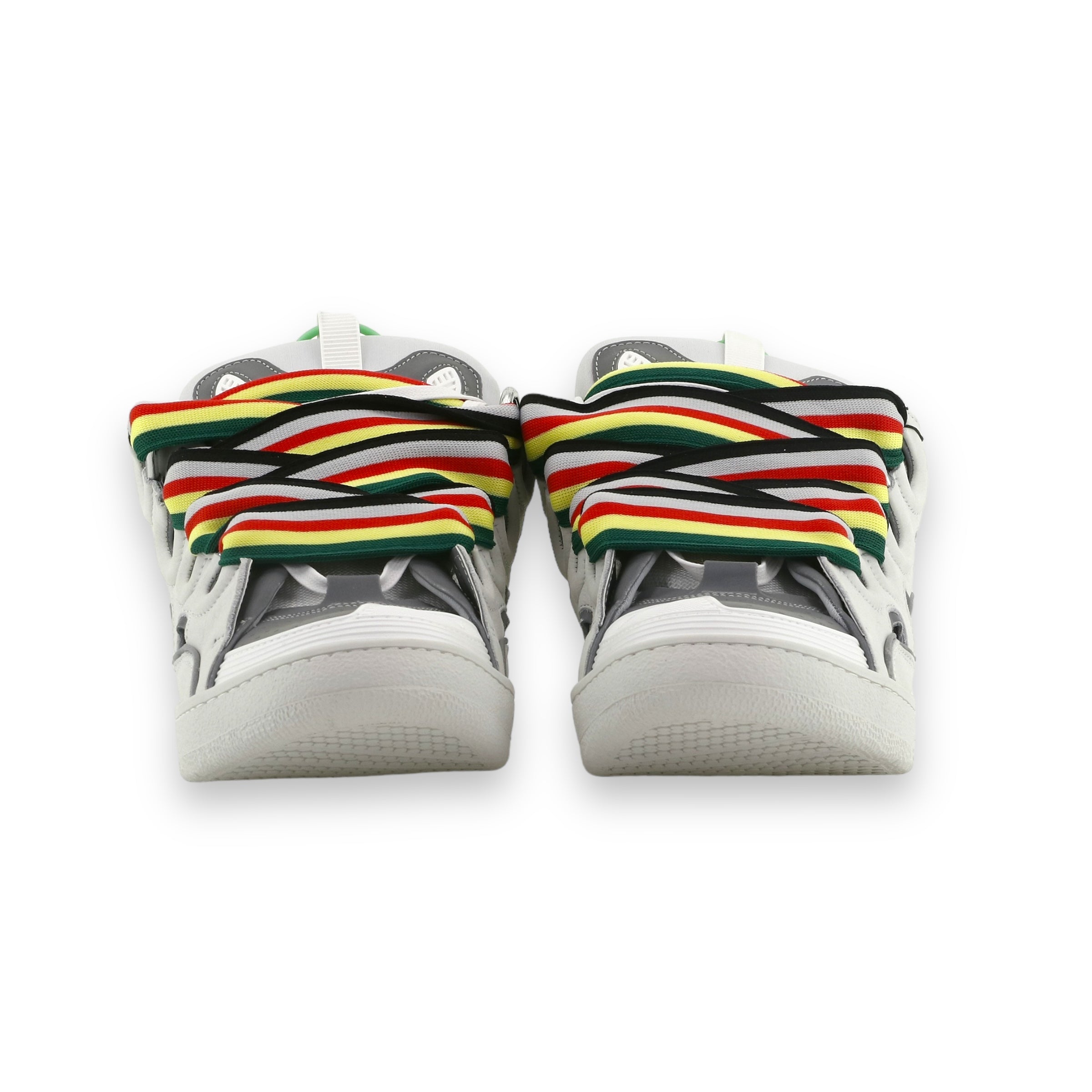 Lanvin Curb White Multi Sneakers