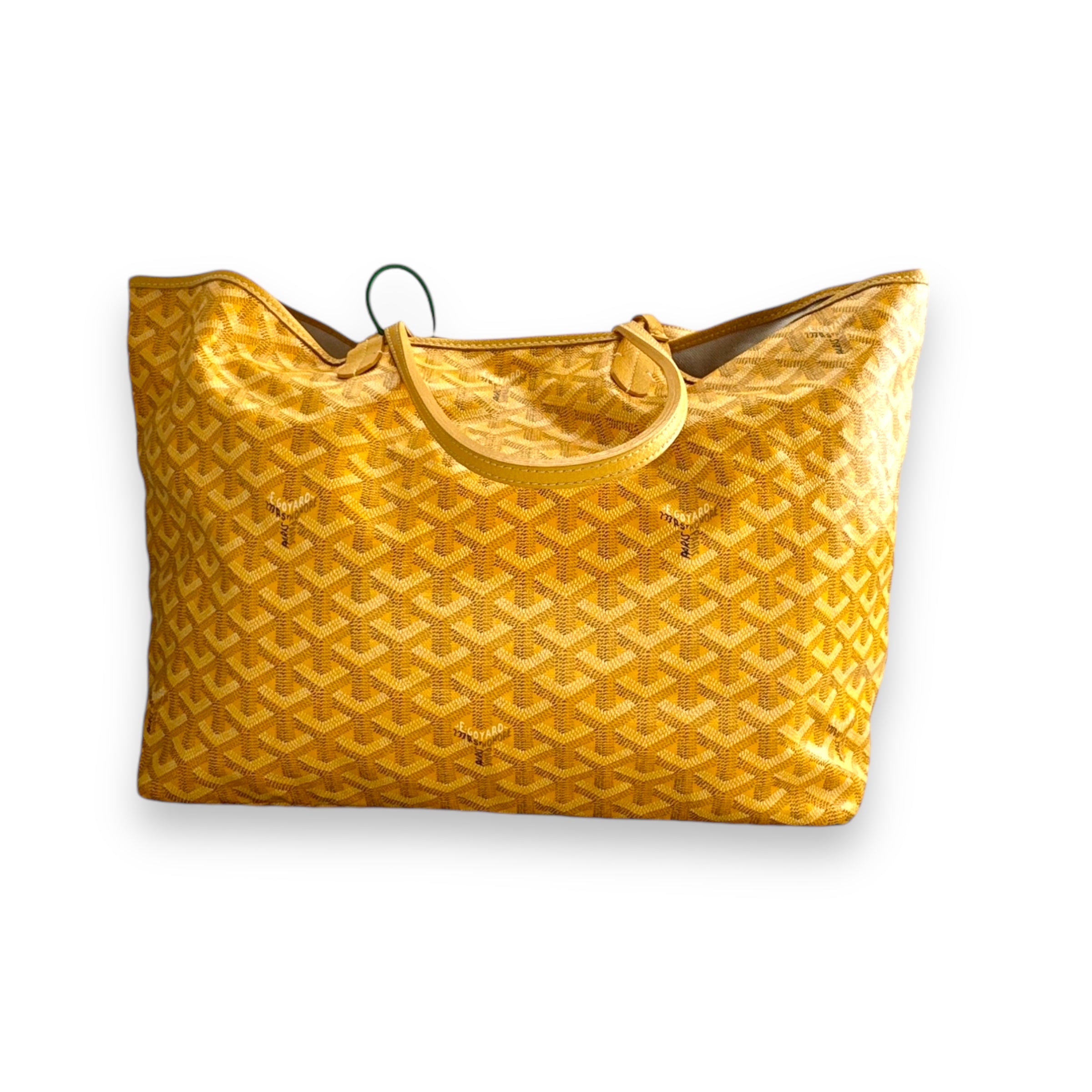 Goyard Saint Louis Yellow Tote Bag PM