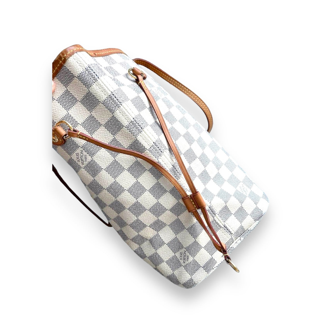 LOUIS VUITTON NEVERFULL GM ROSE BALLERINE DAMIER AZUR