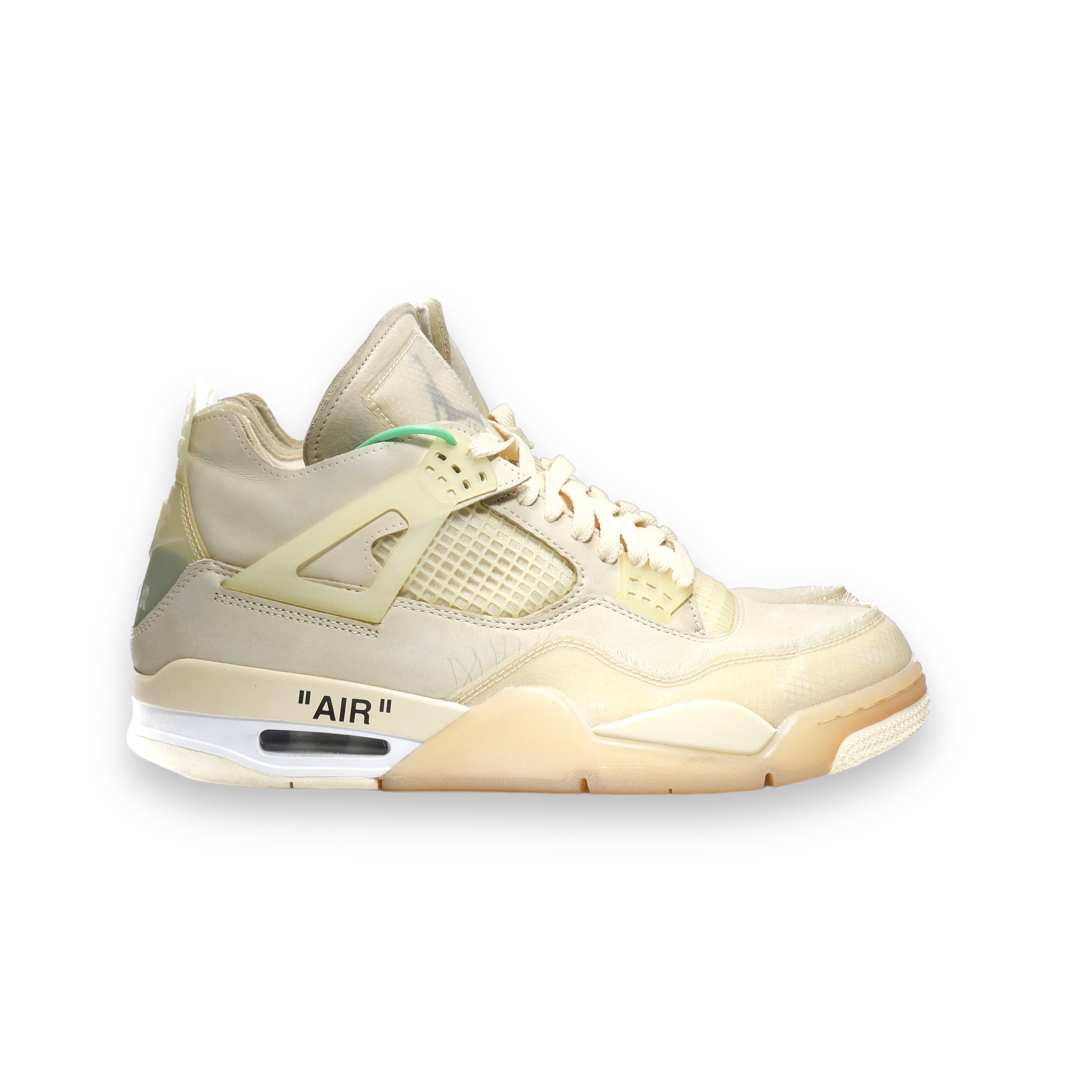 Off White Air Jordan 4 Sail
