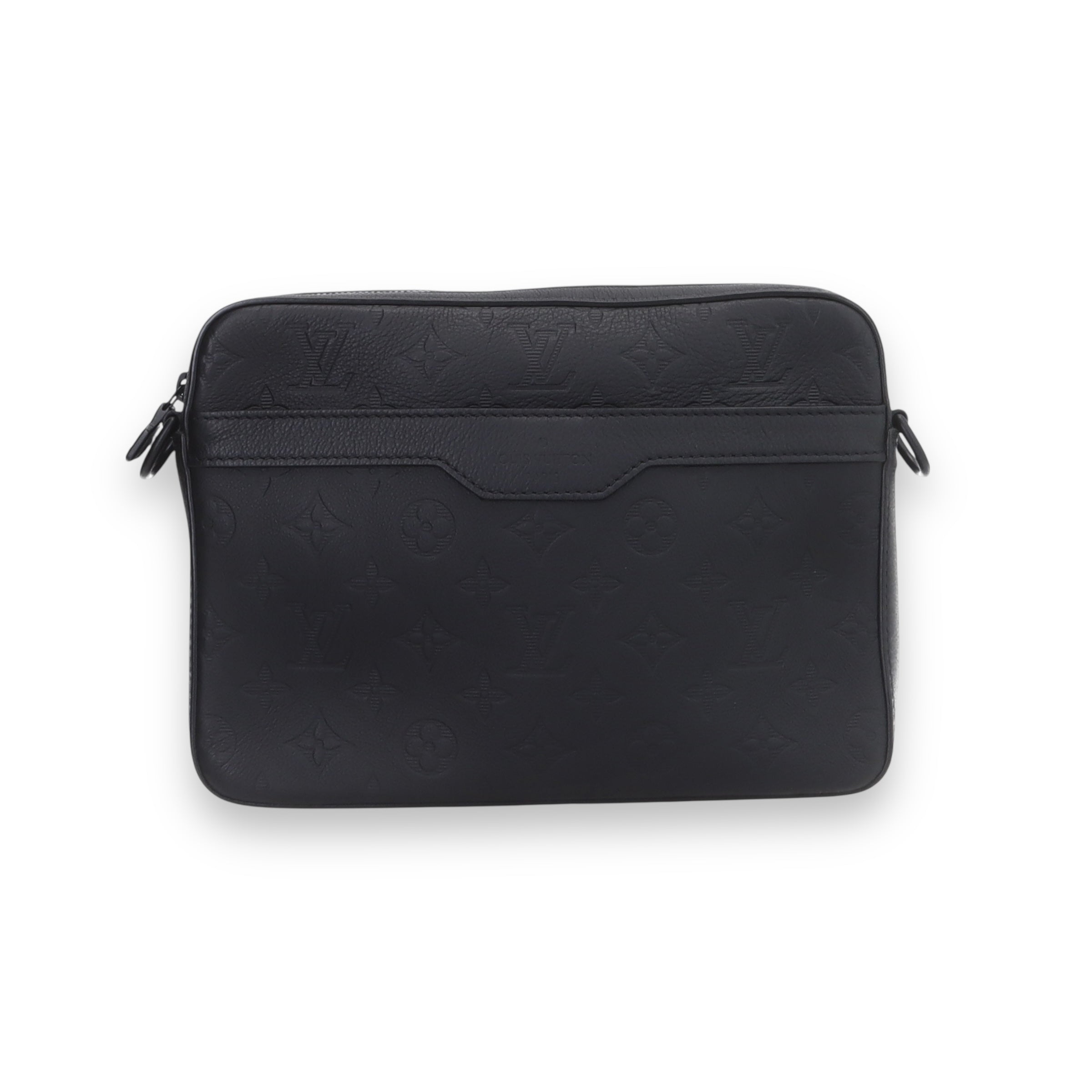 LV Black Monogram Trio Messenger Bag