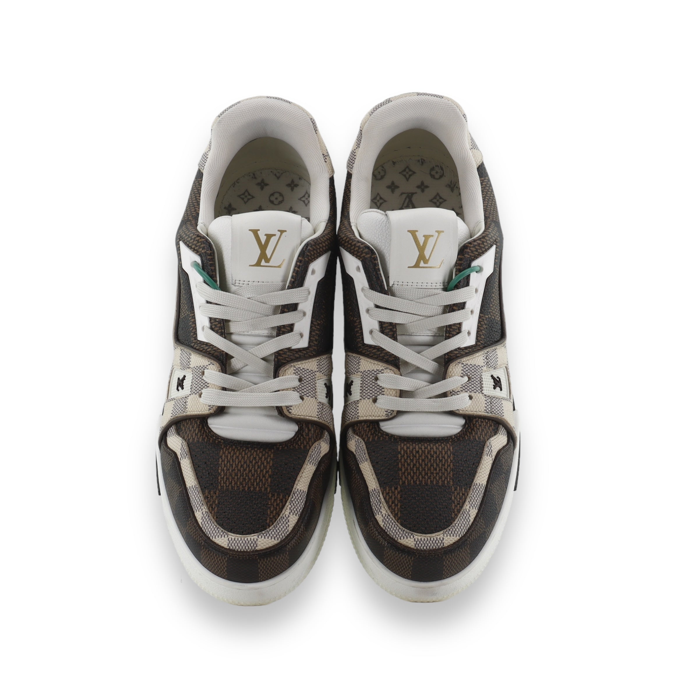 LV Trainer Monogram Damier Brown