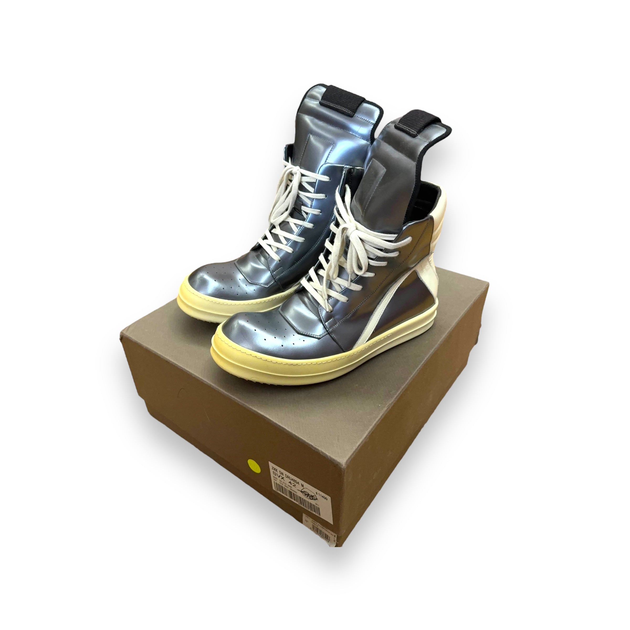 Rick Owens Geobasket Metallic