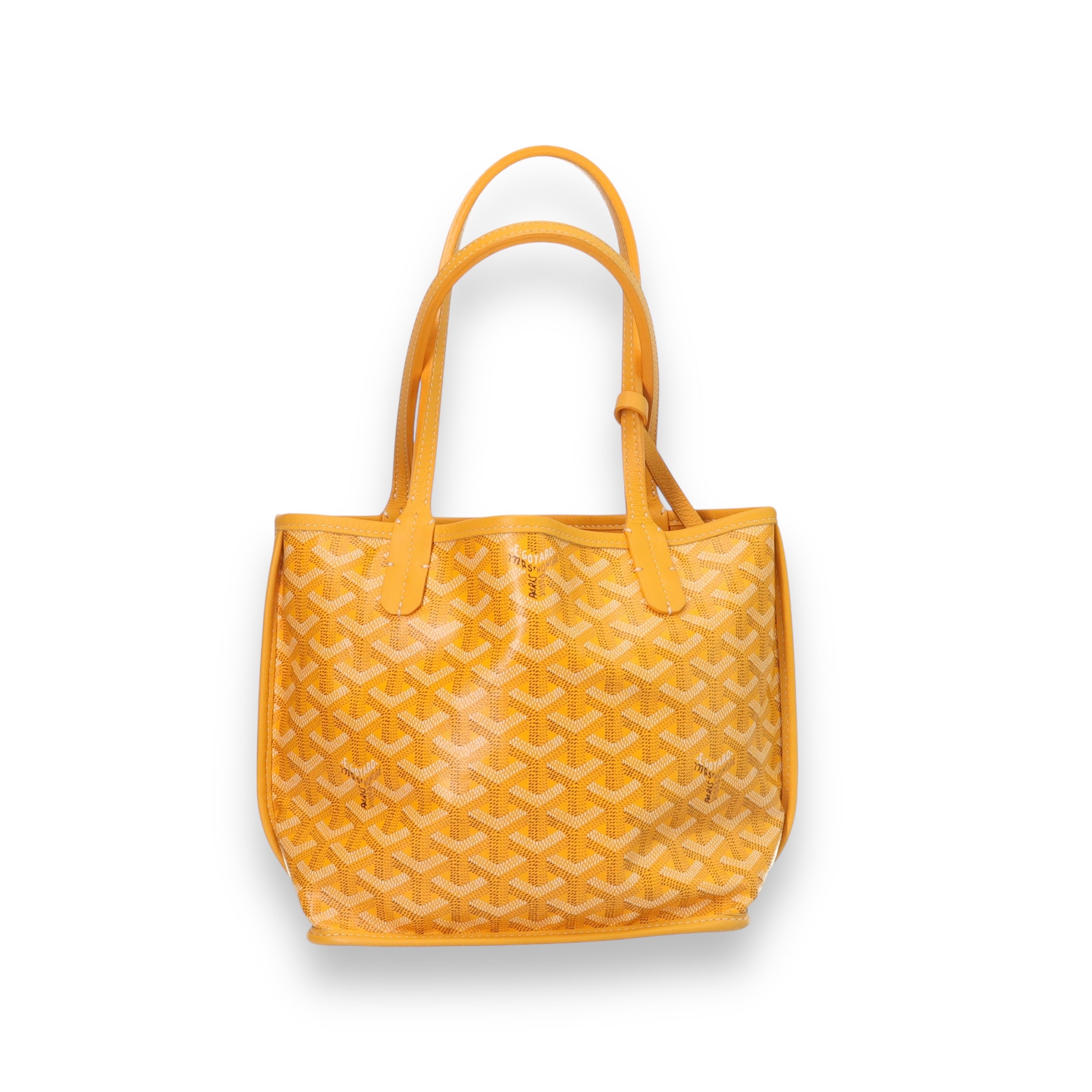 Goyard Yellow Mini Anjou Tote