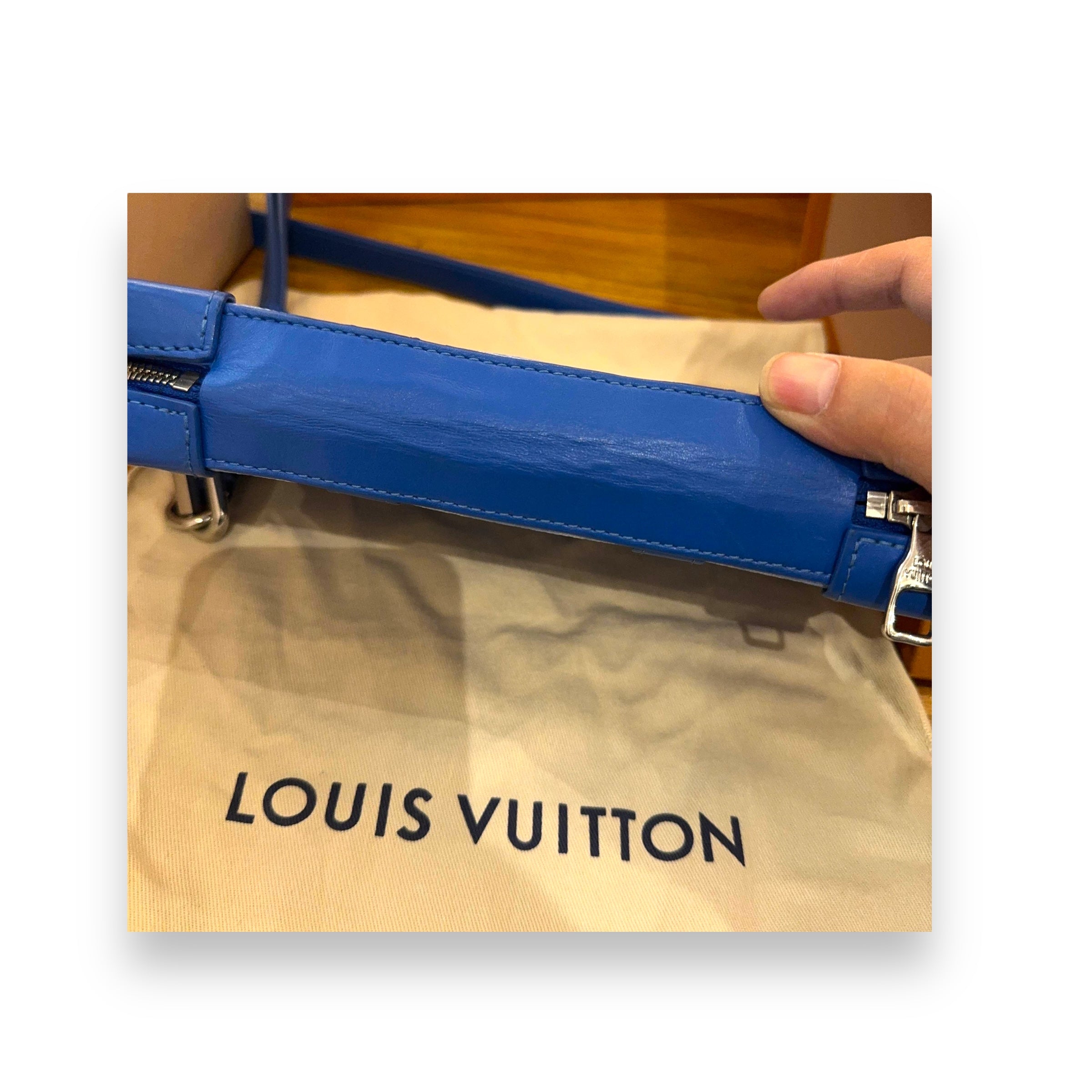 Louis Vuitton Soft Trunk Clouds Monogram Blue