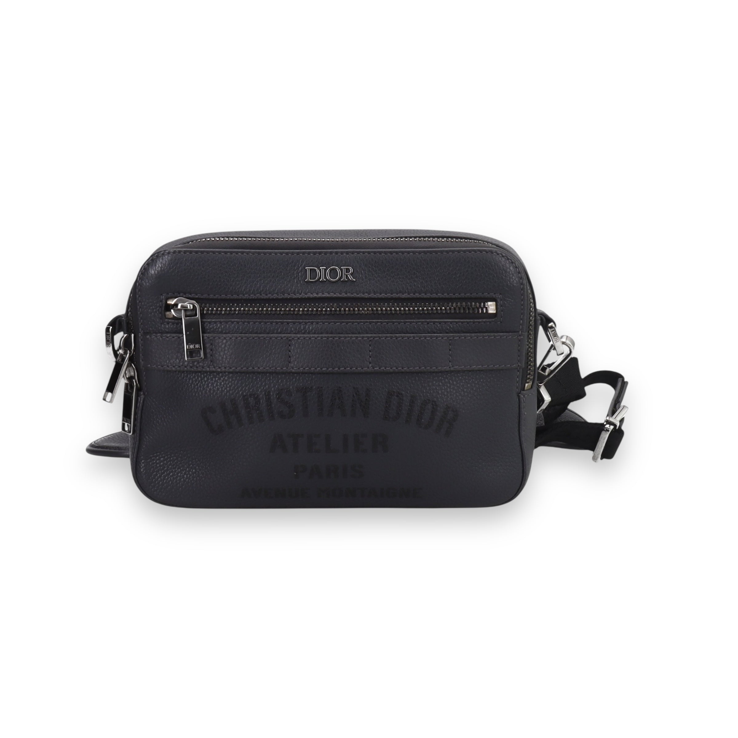 Dior Black Atelier Safari Bag