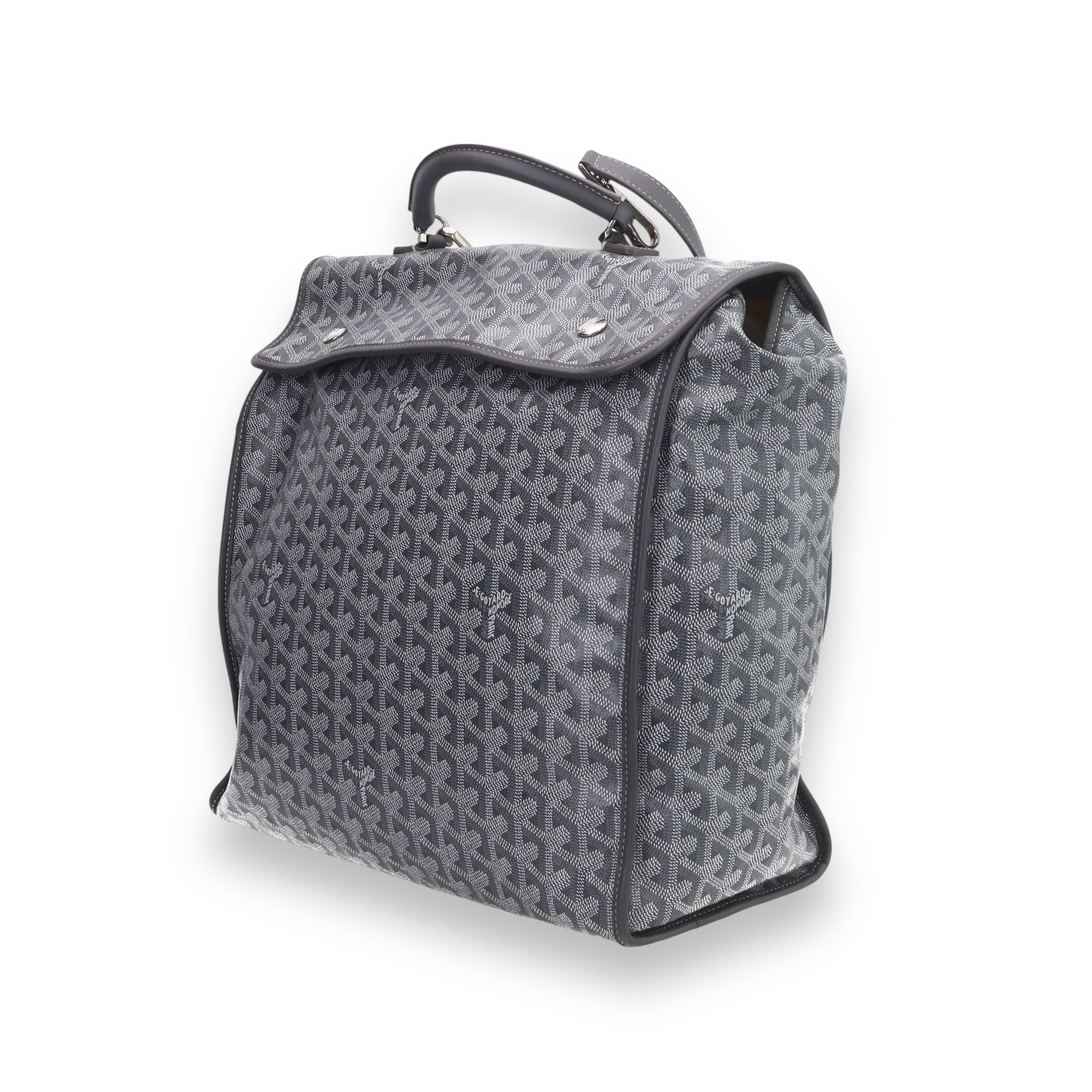 Goyard Grey Ledger backpack