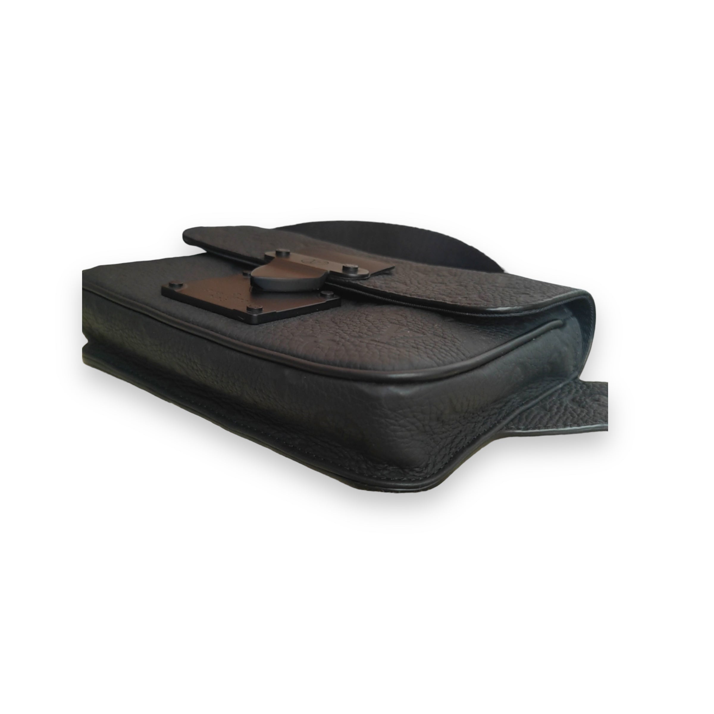 Louis Vuitton Lock Sling Bag Black