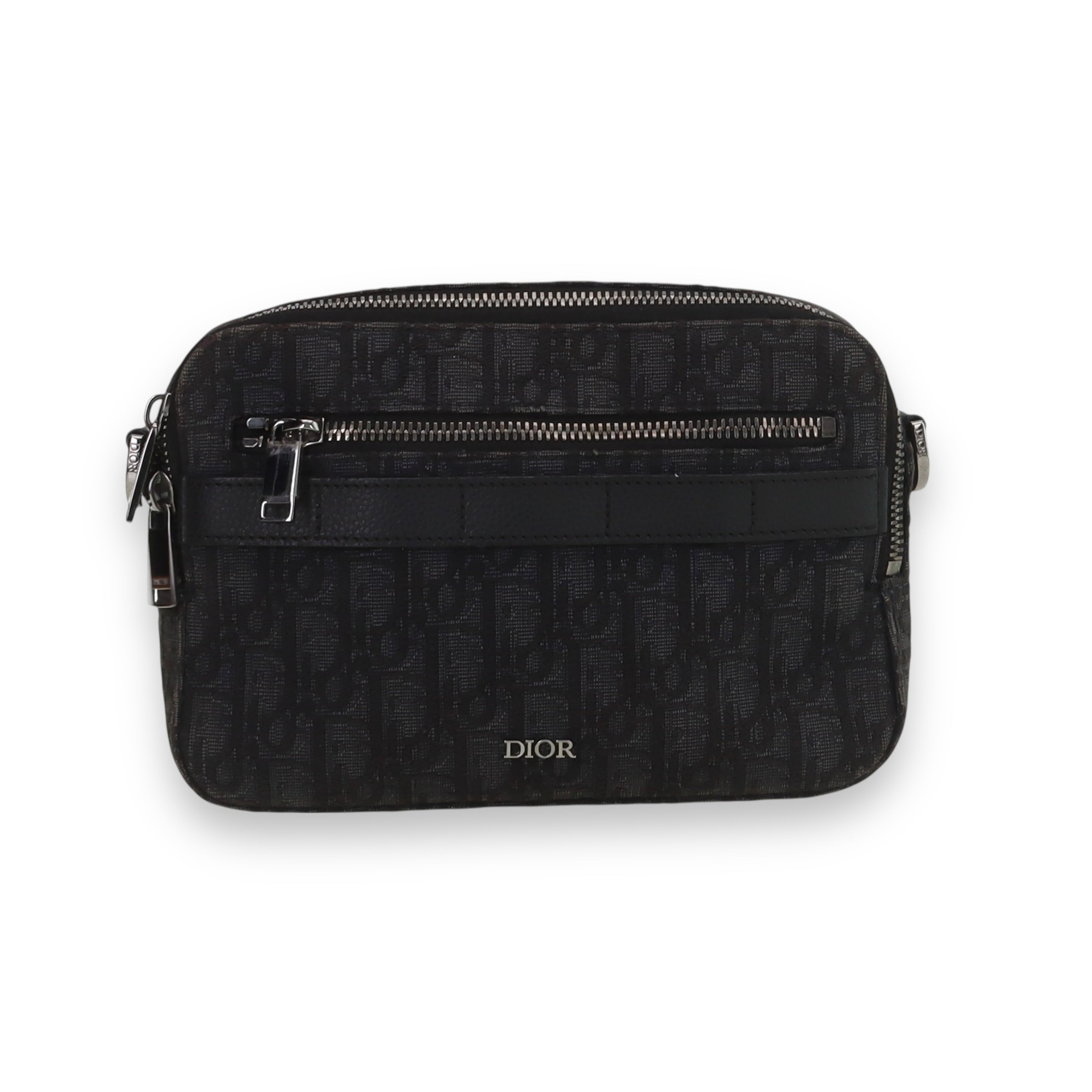 Dior Black Oblique Safari Messenger bag