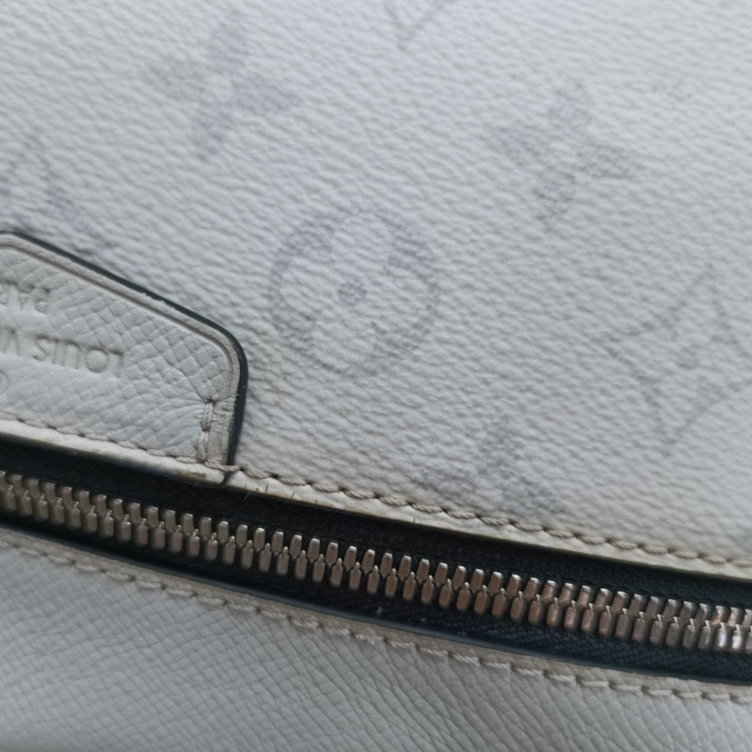 LV White Outdoor Messenger Bag