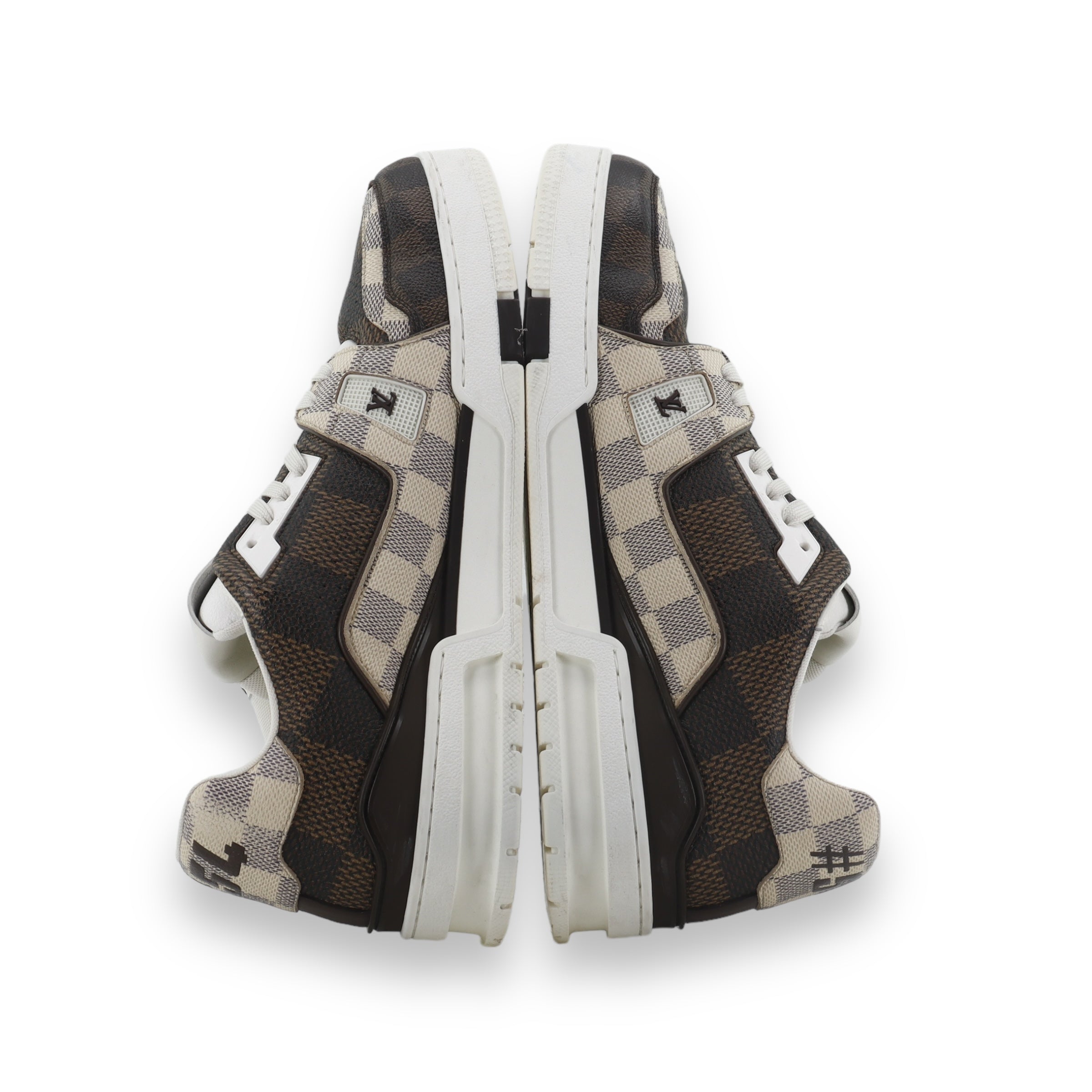 LV Trainer Monogram Damier Brown