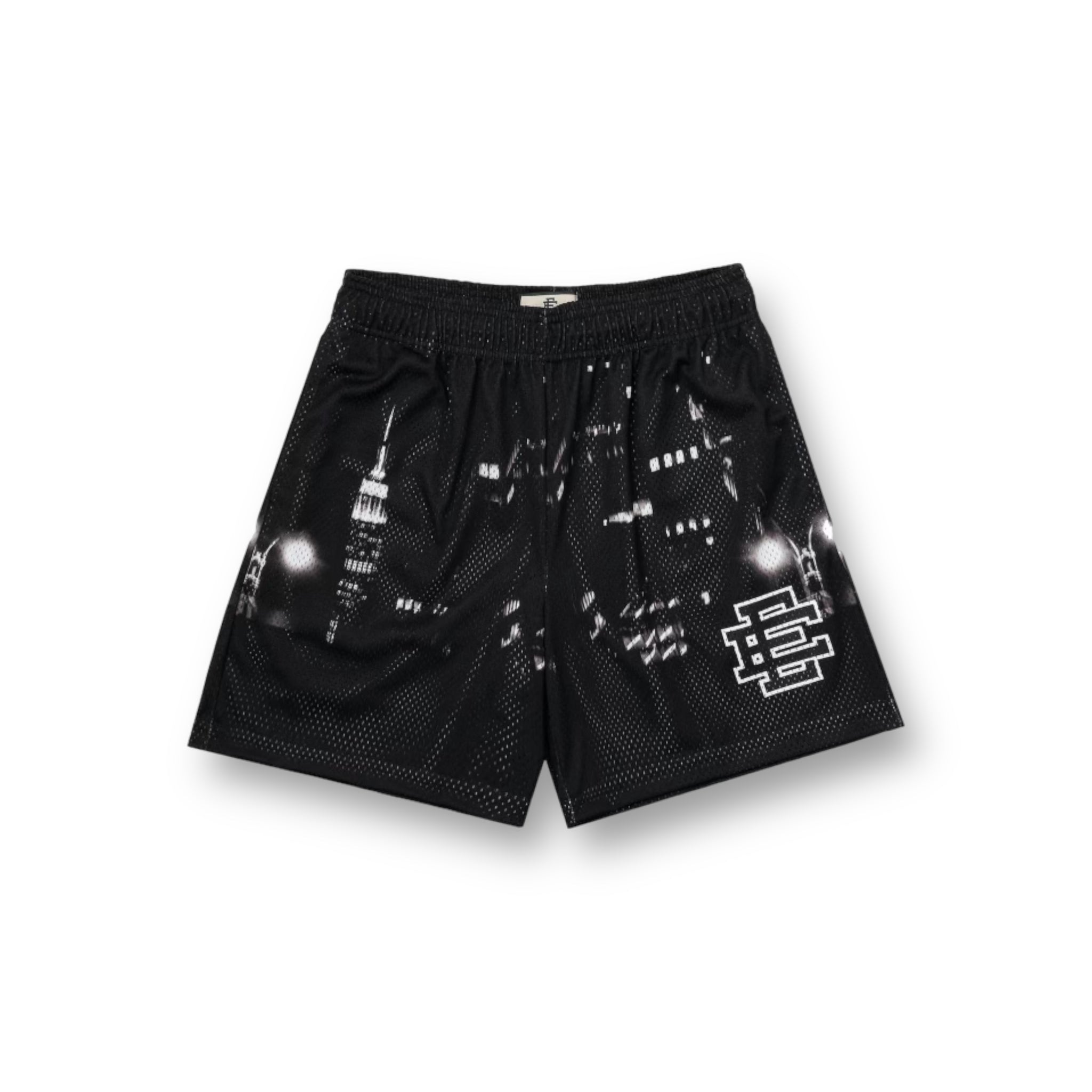 Eric Emanuel Black Skyline Shorts