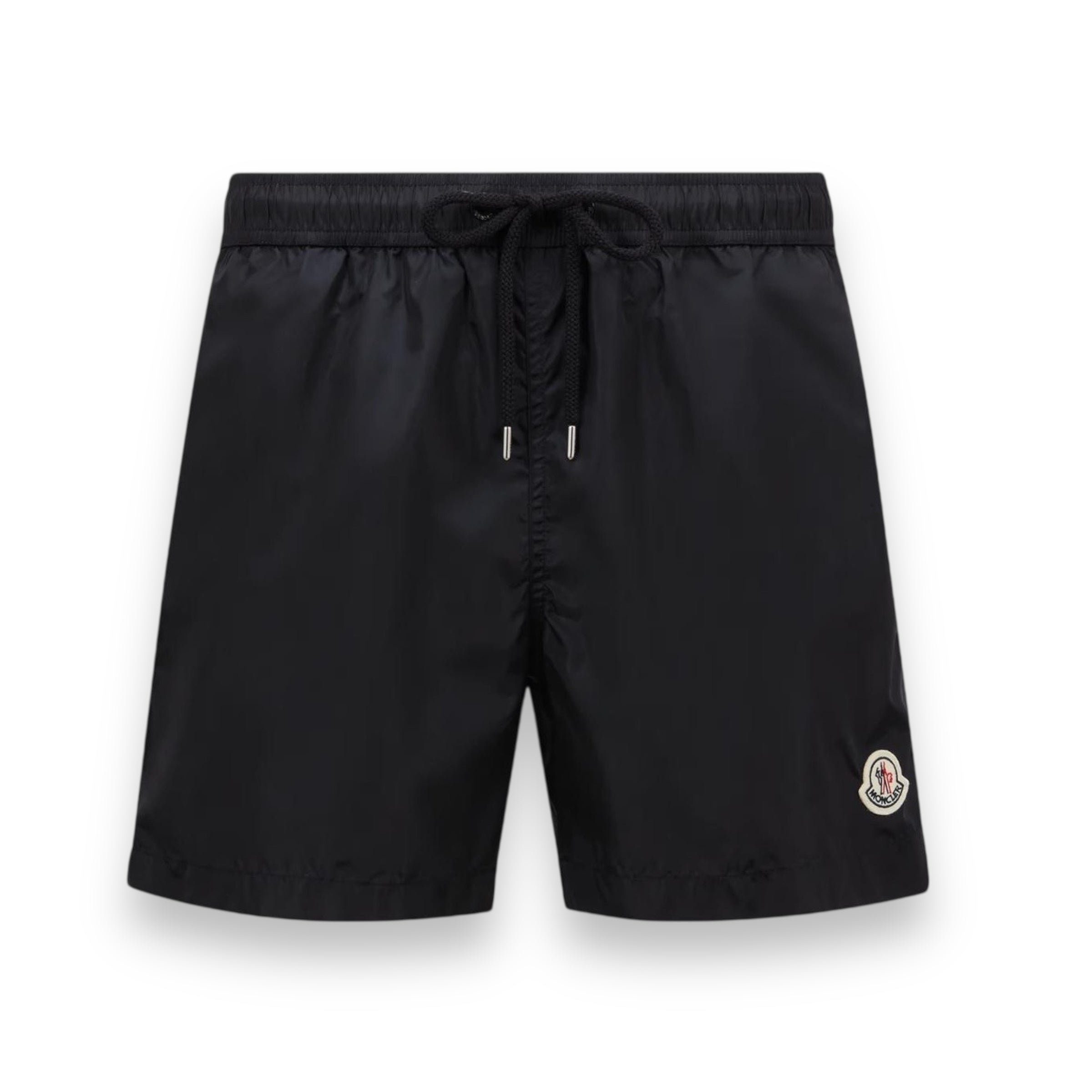 Moncler black patch Nylon shorts