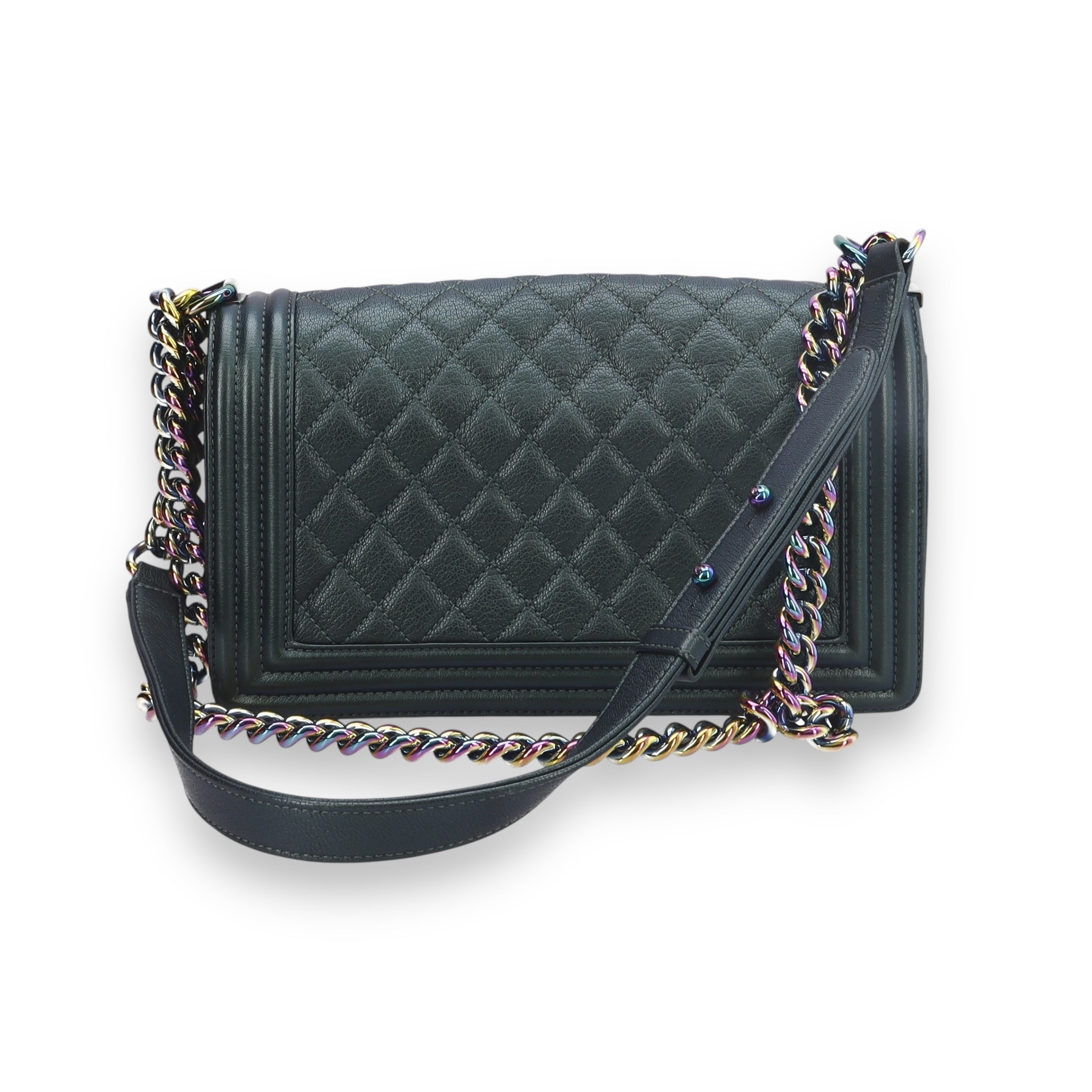 Chanel Medium Iridescent Boy Bag