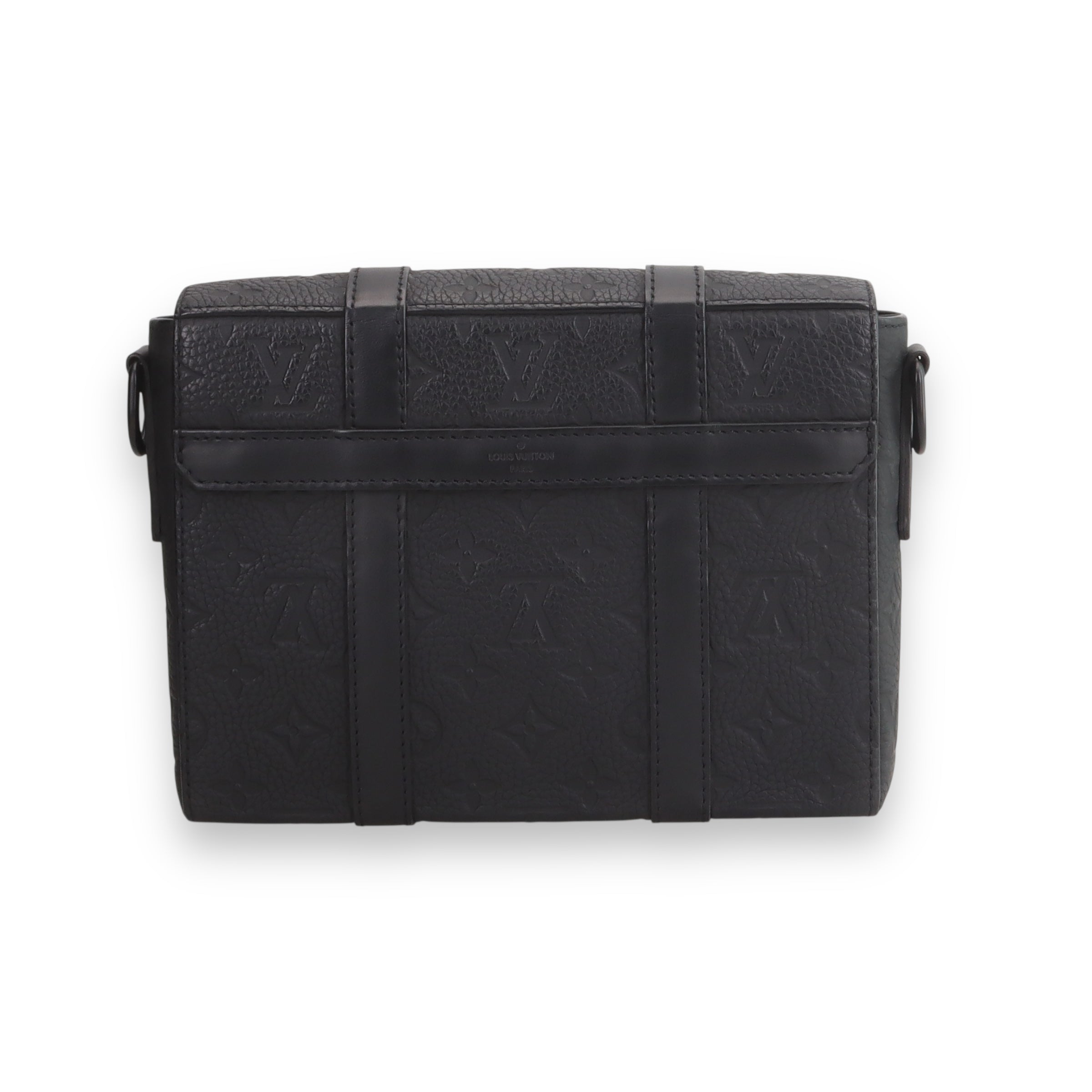 LV Black Monogram Trunk Bag