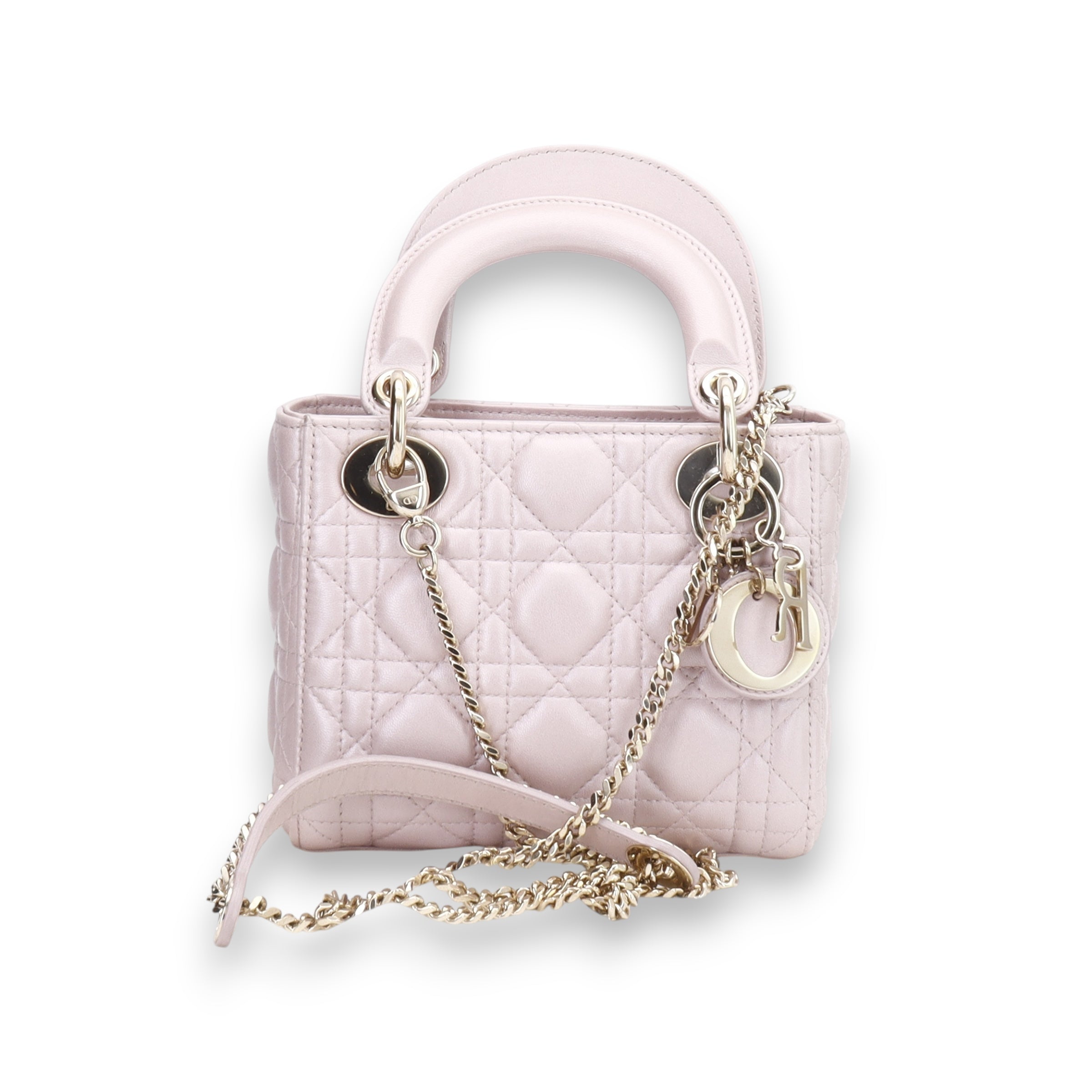 Lady Dior Pink Mini Purse