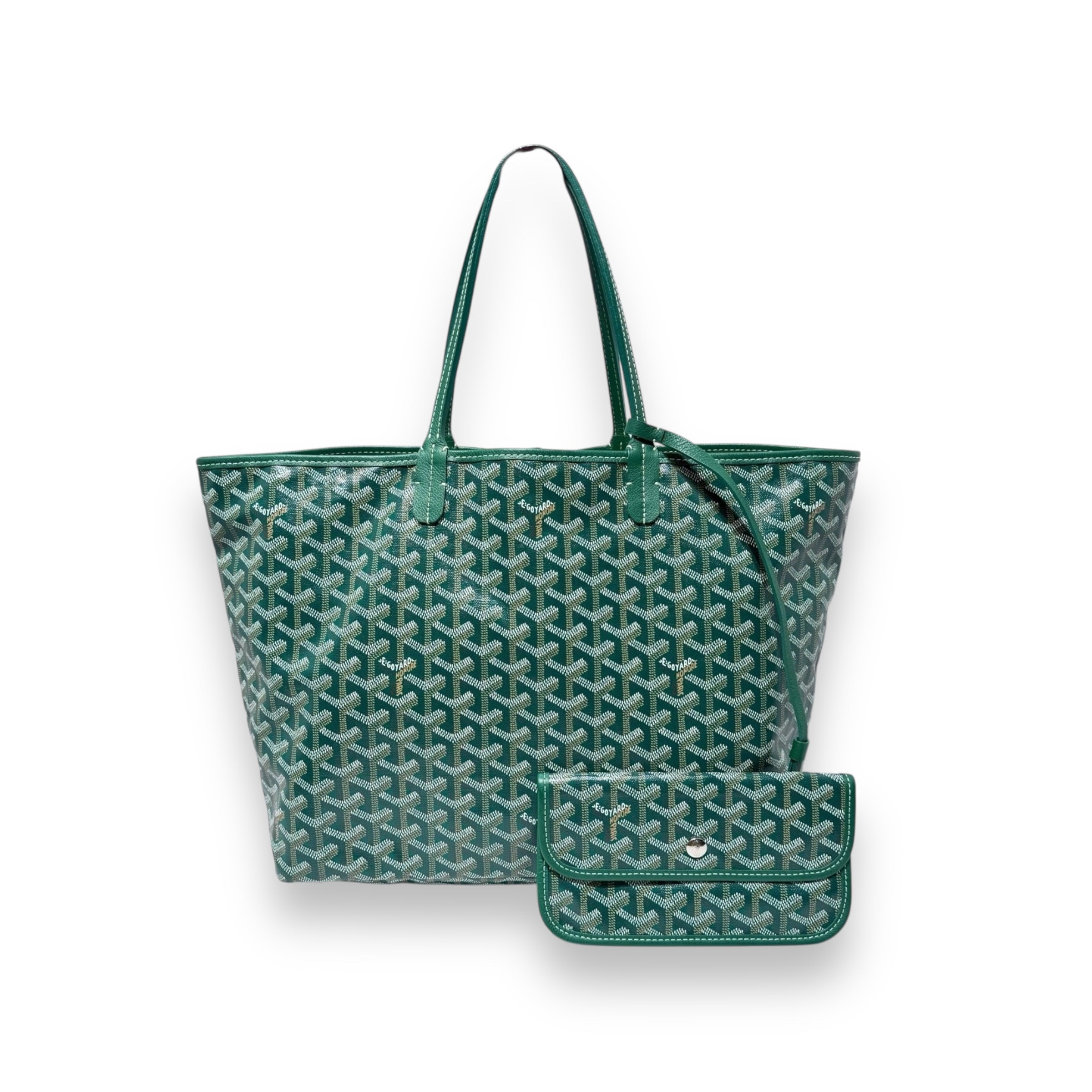 Goyard Green saint Louis MM Tote