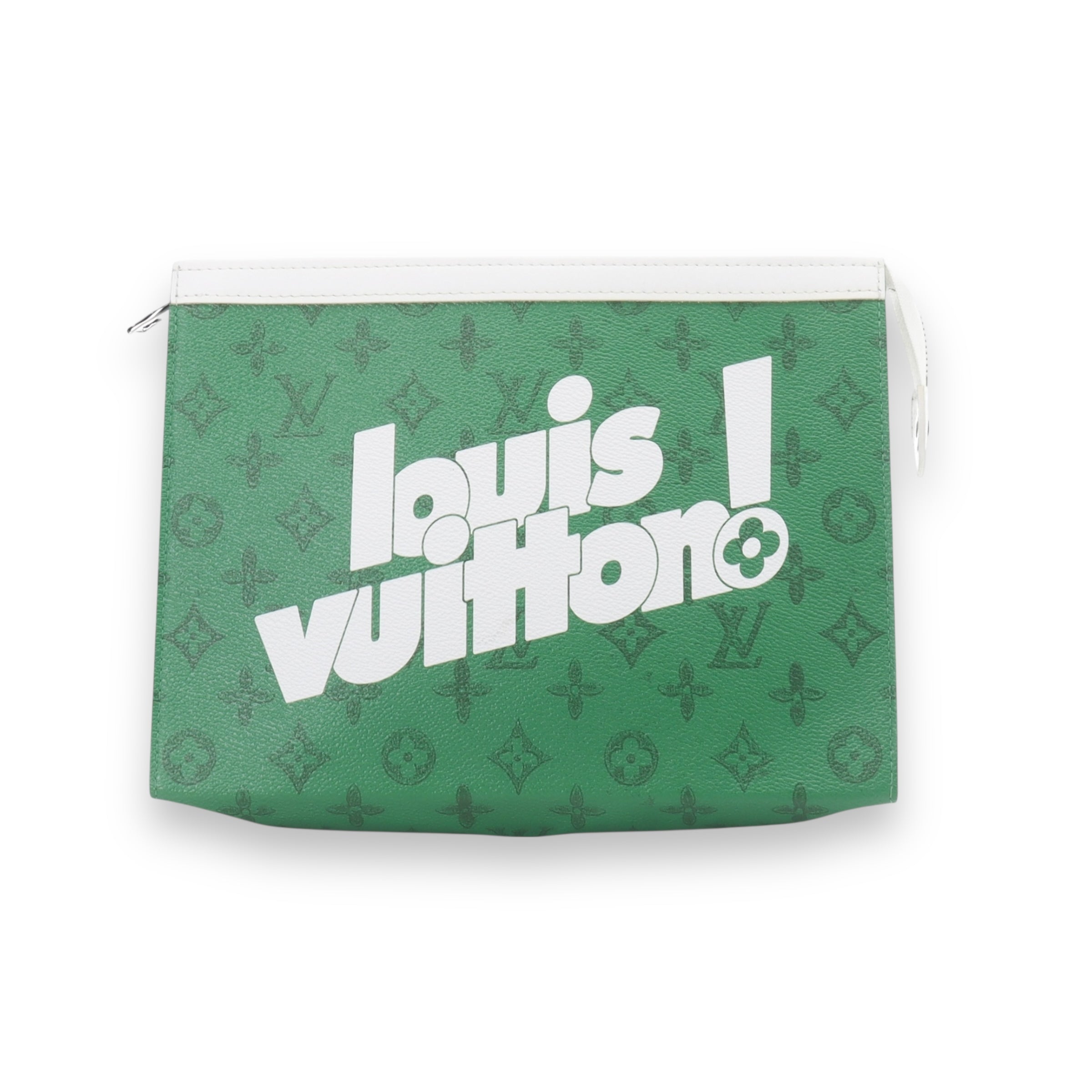LV Green Pochette Voyage