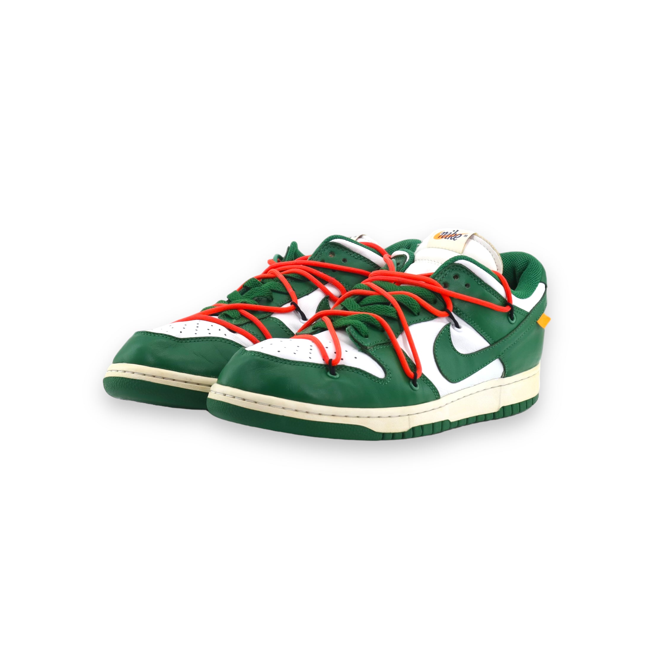 Off White Nike Dunk Low Pine Green