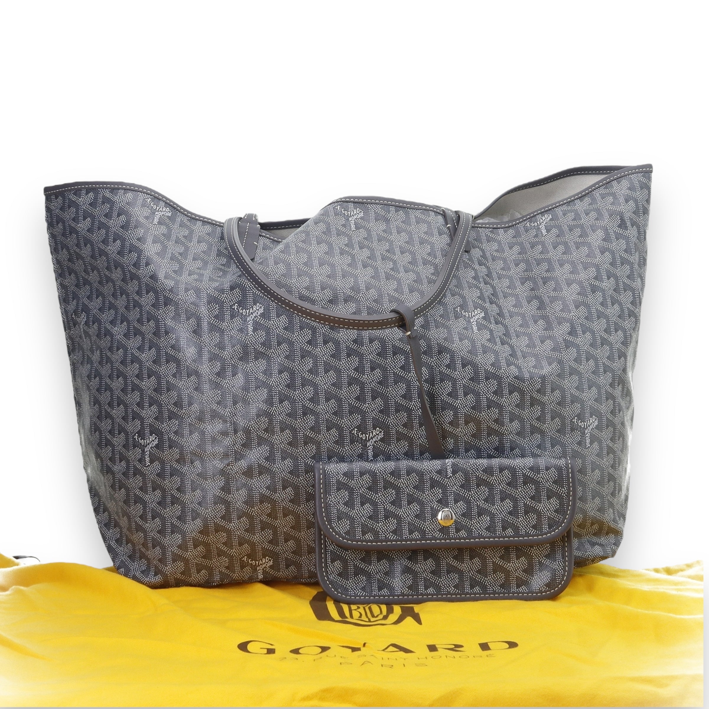 Goyard Grey saint Louis GM Tote