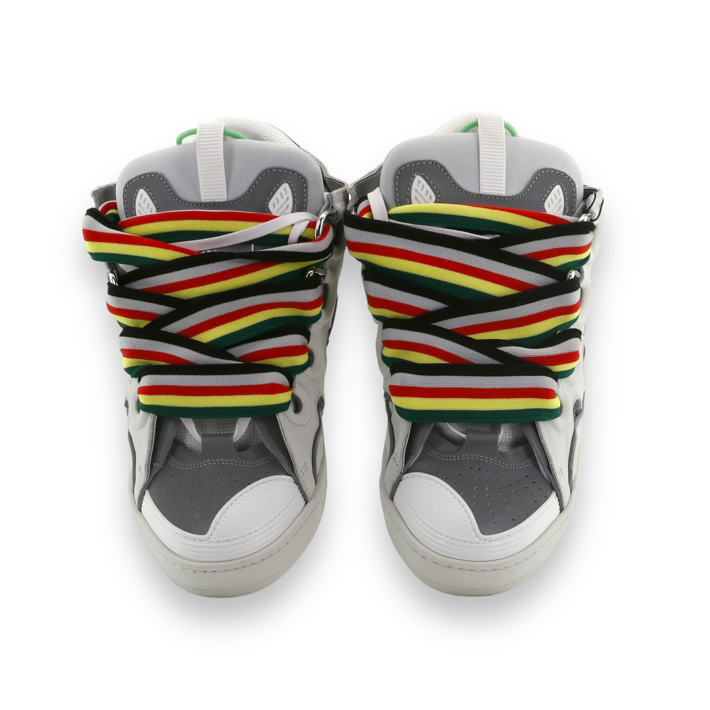 Lanvin Curb White Multi Sneakers