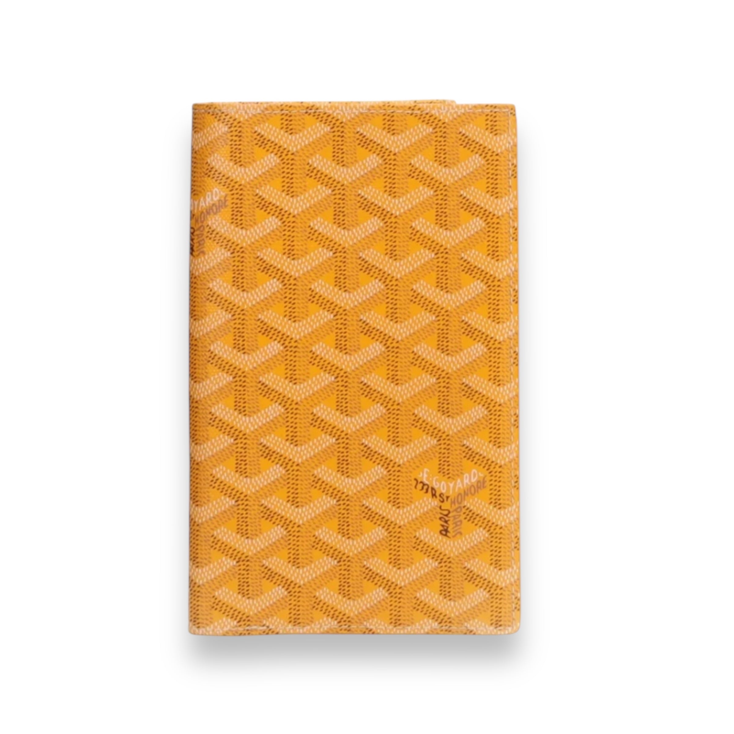 Goyard Long Bi-Fold Wallet Yellow