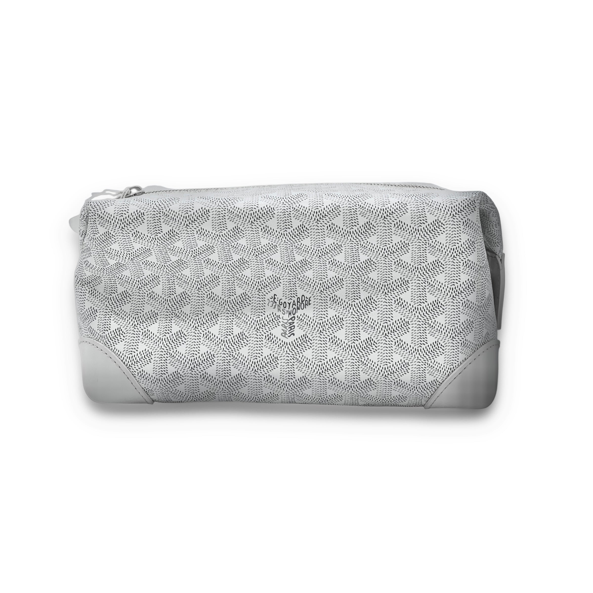 Goyard Boeing 25 Trousse de Toilette White