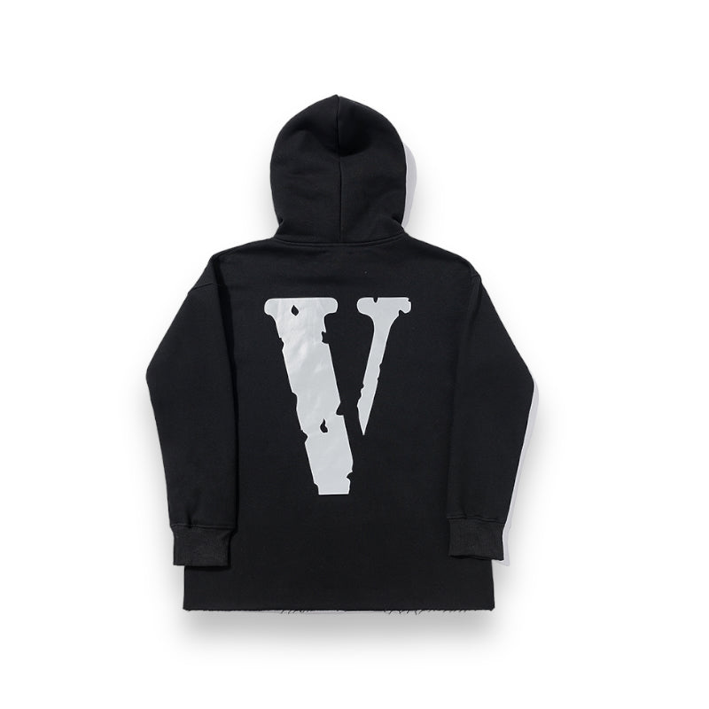 Vlone 3M reflective Black hoodie