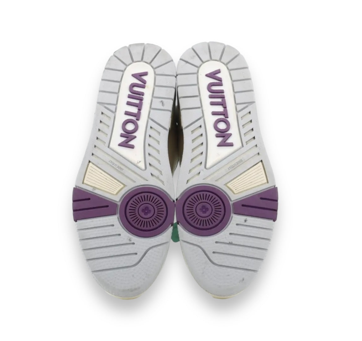 LV White/Purple Mesh Trainer