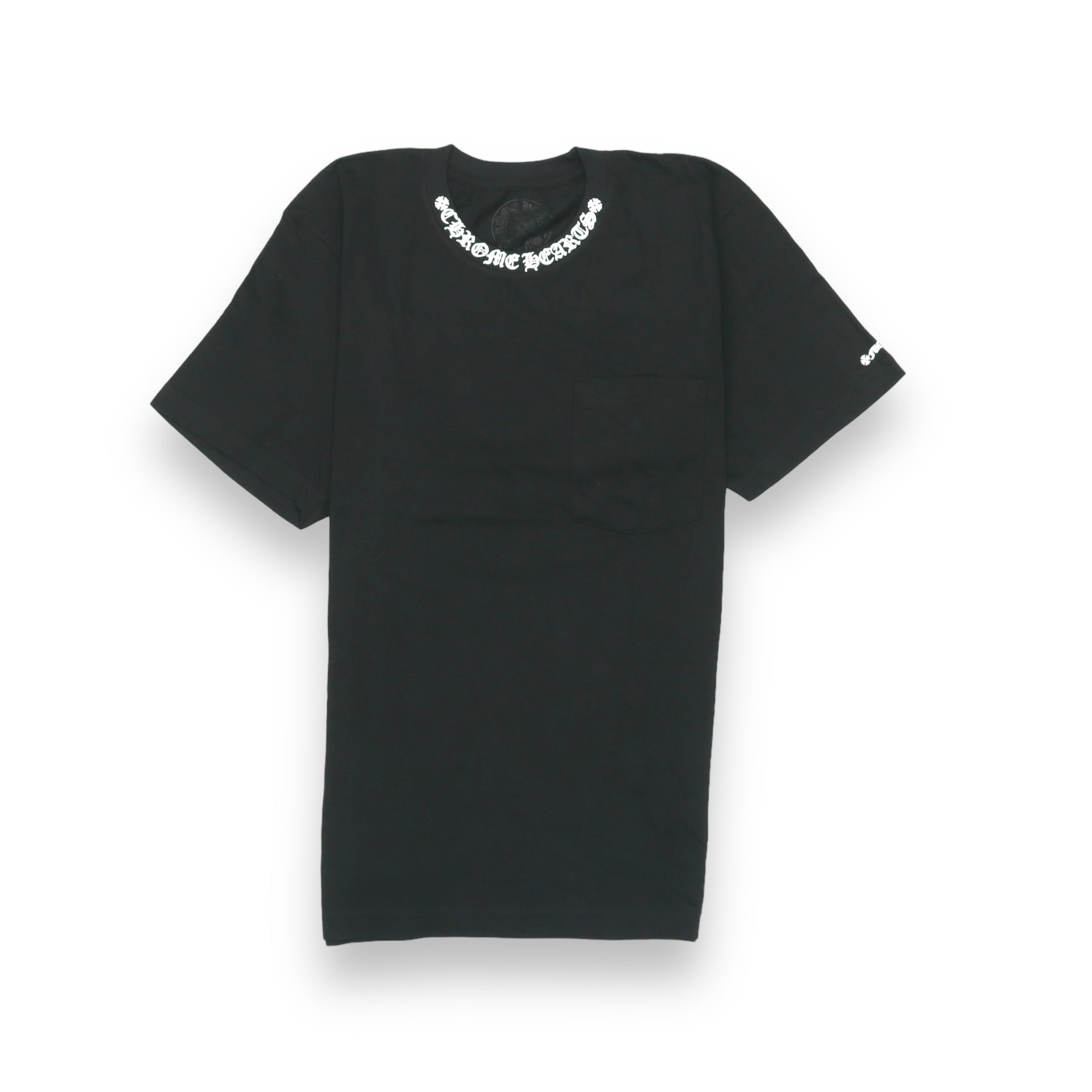 Chrome Hearts Neck Logo T-shirt Black