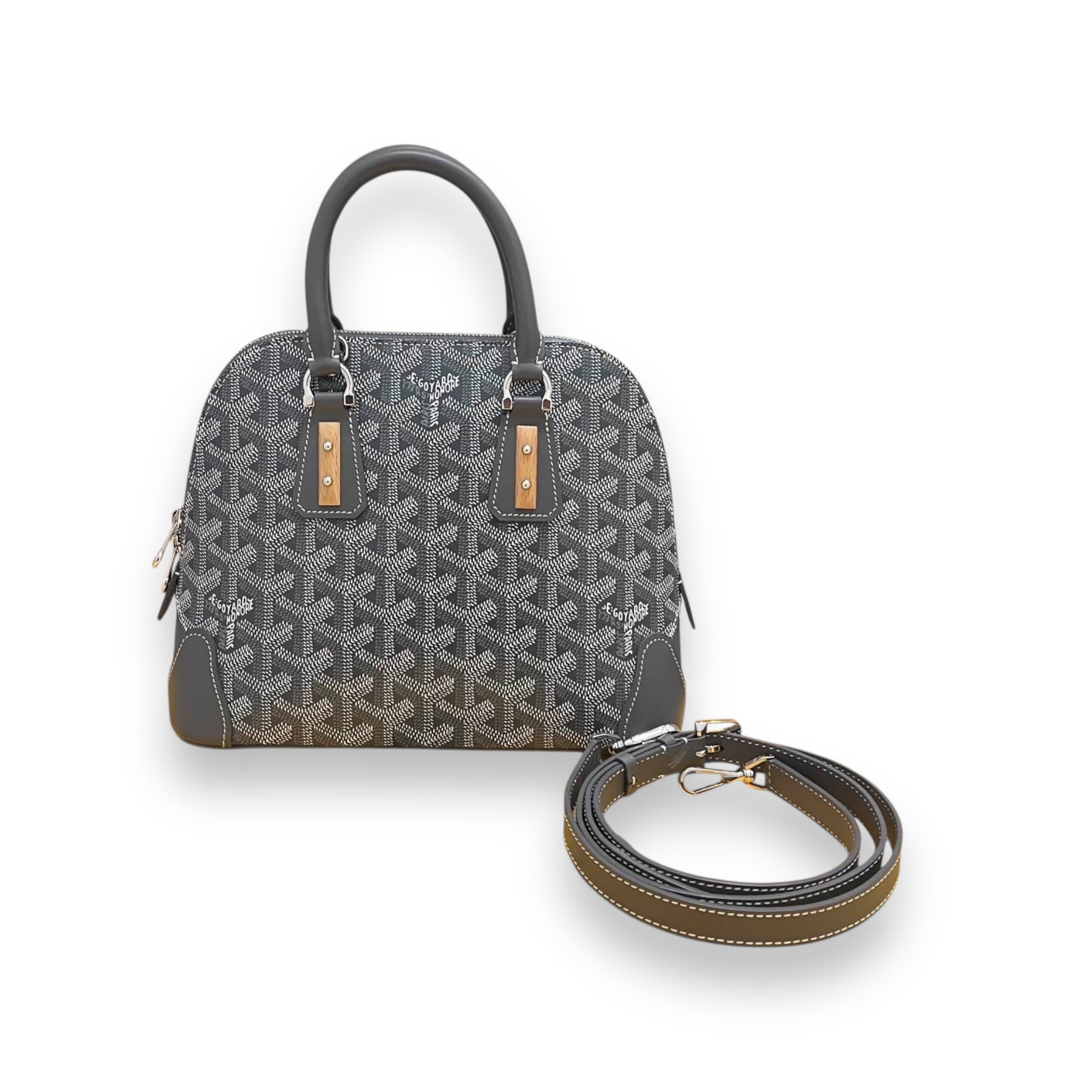 Goyard Grey PM Vendome Purse