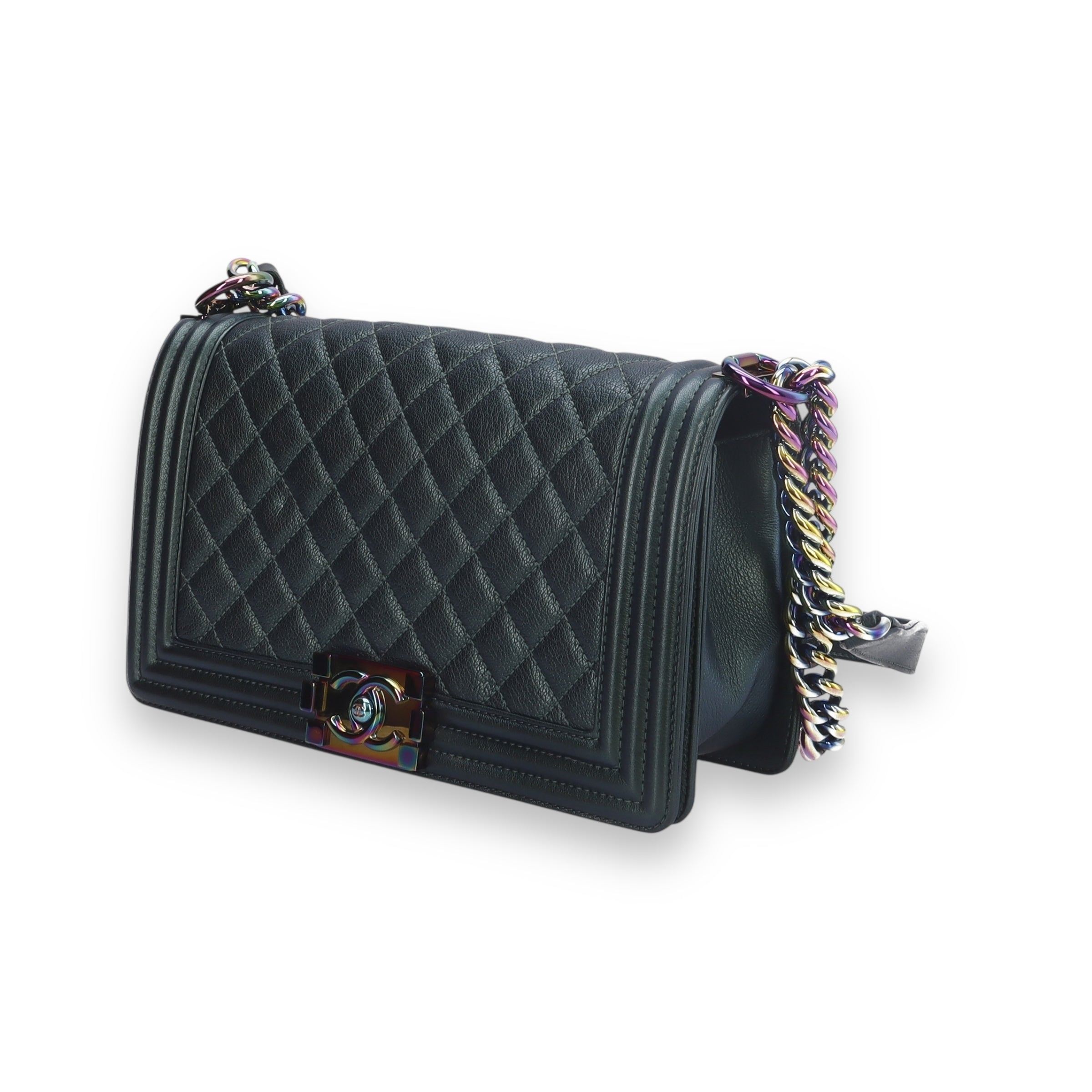 Chanel Medium Iridescent Boy Bag