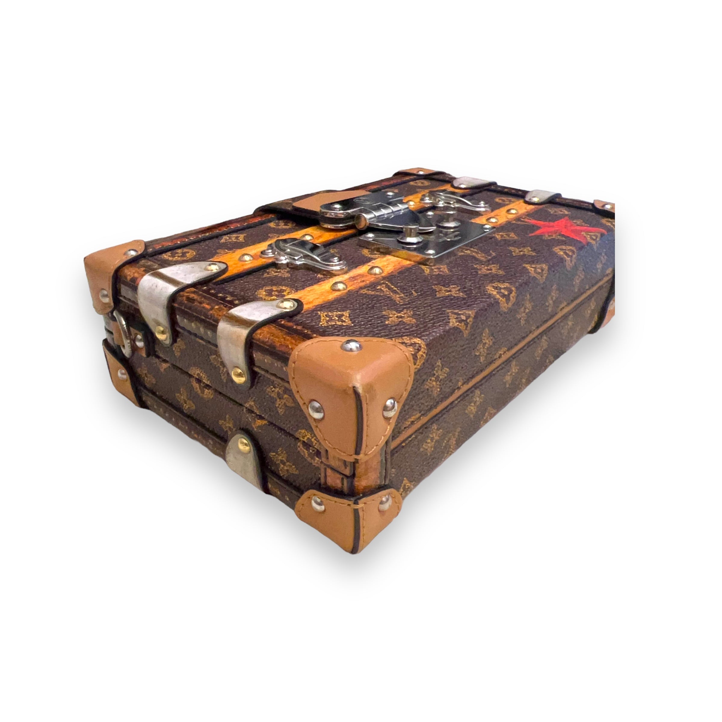 LOUIS VUITTON TRANSFORMED MONOGRAM PETITE MALLE