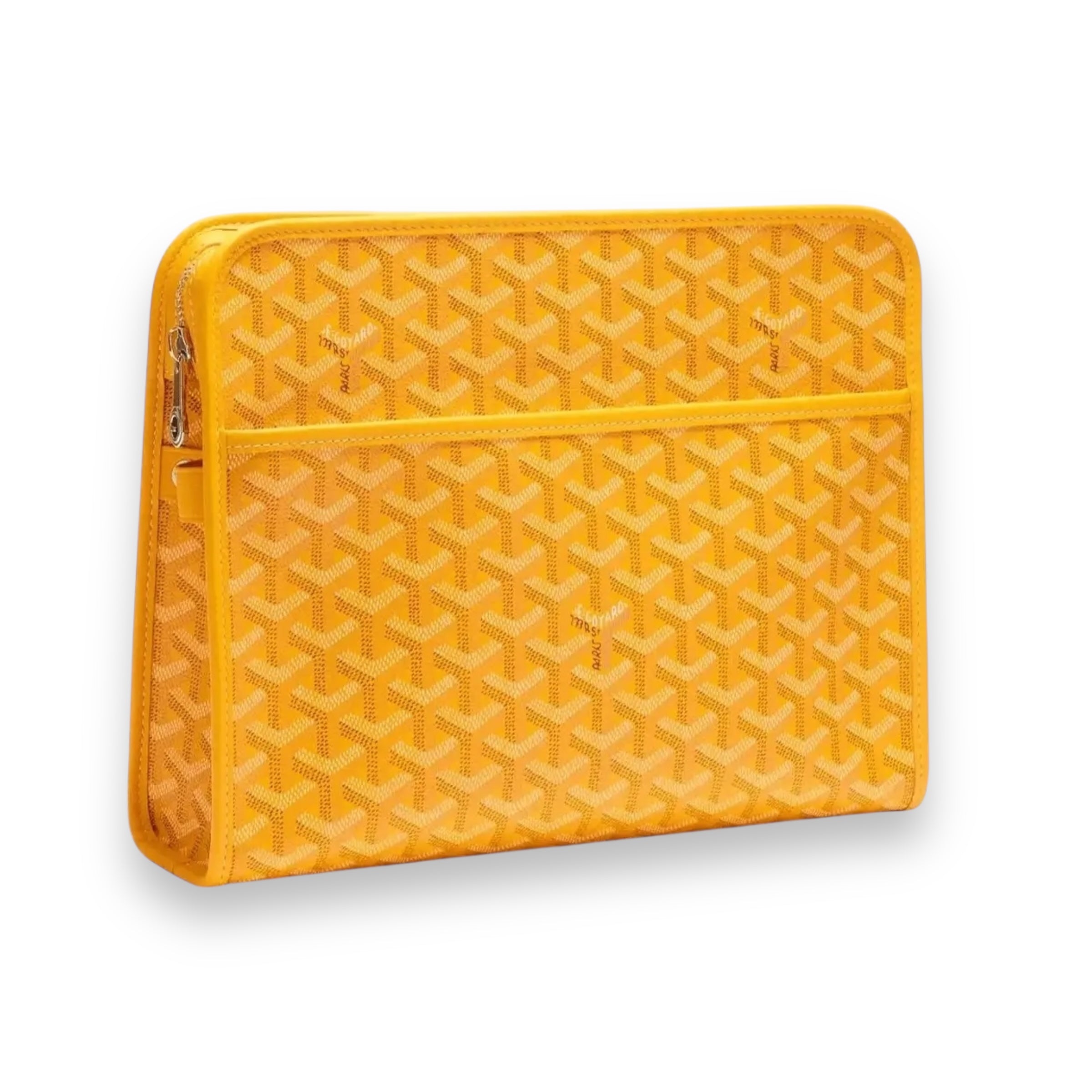 Goyard Yellow MM Jouvence Pouch
