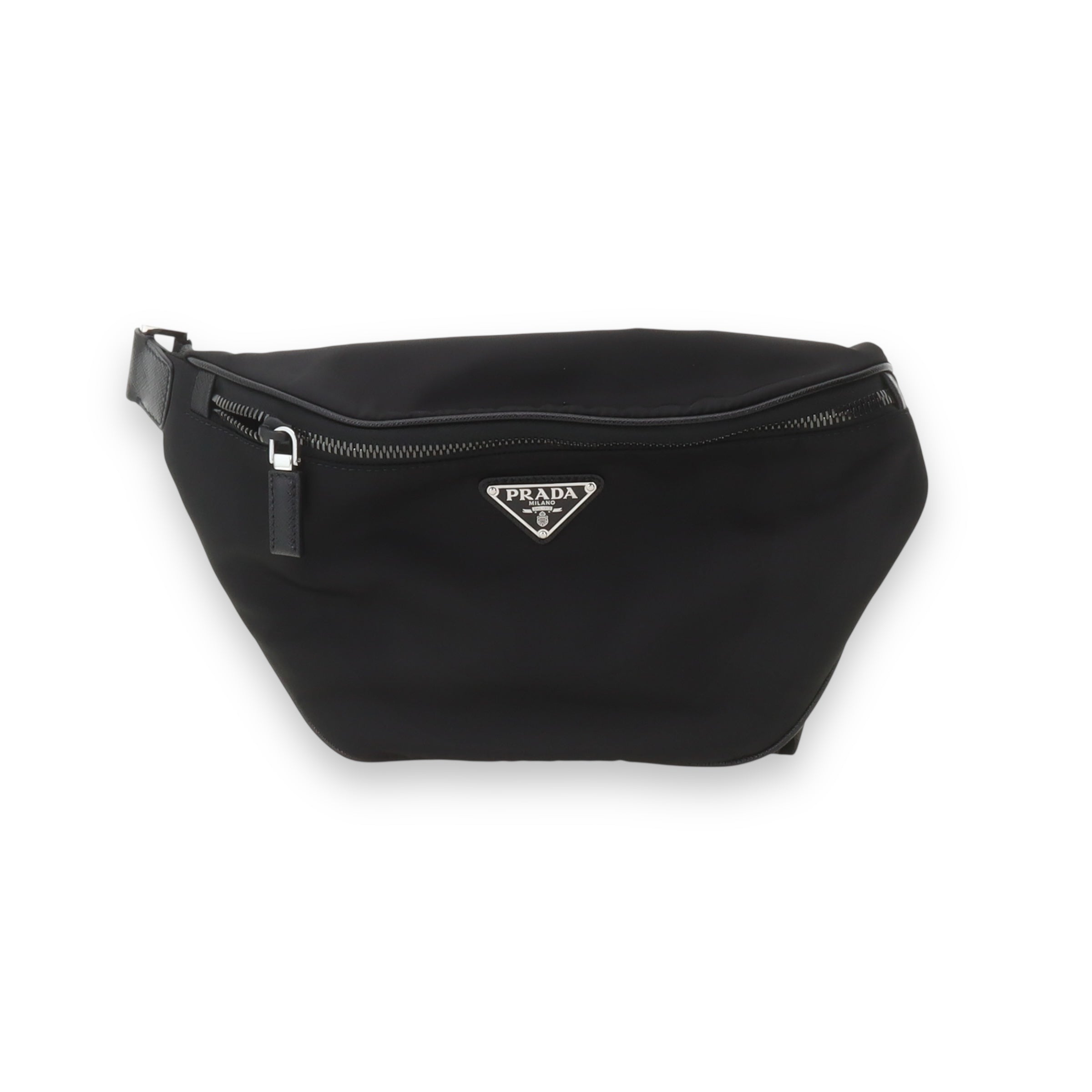 Prada Black Re-Nylon Saffiano Fannypack