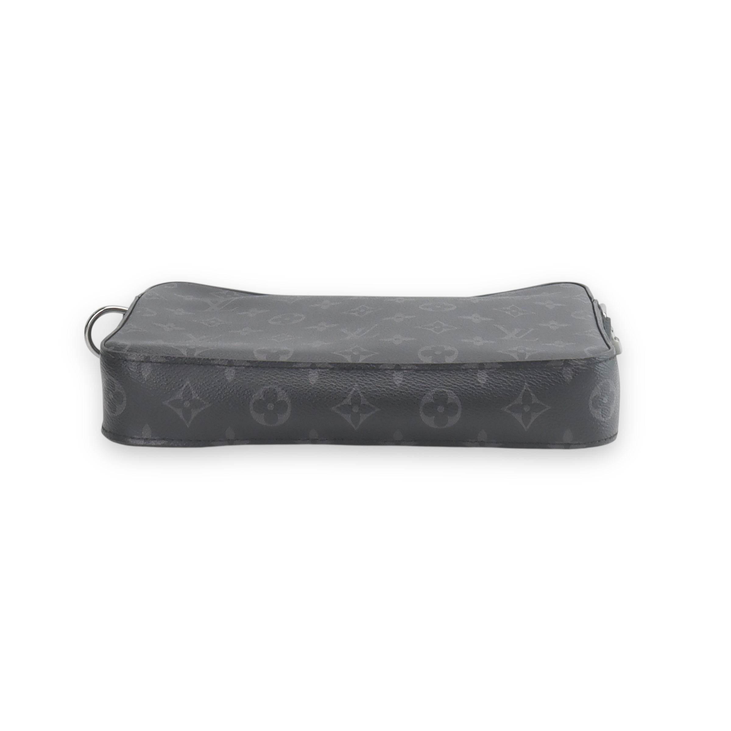 LV Black Monogram Trio Messenger Bag