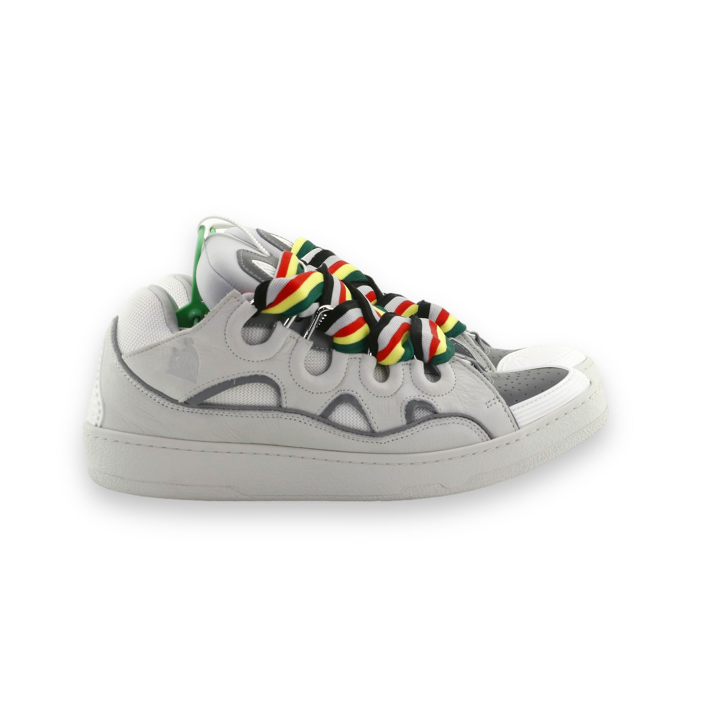 Lanvin Curb White Multi Sneakers