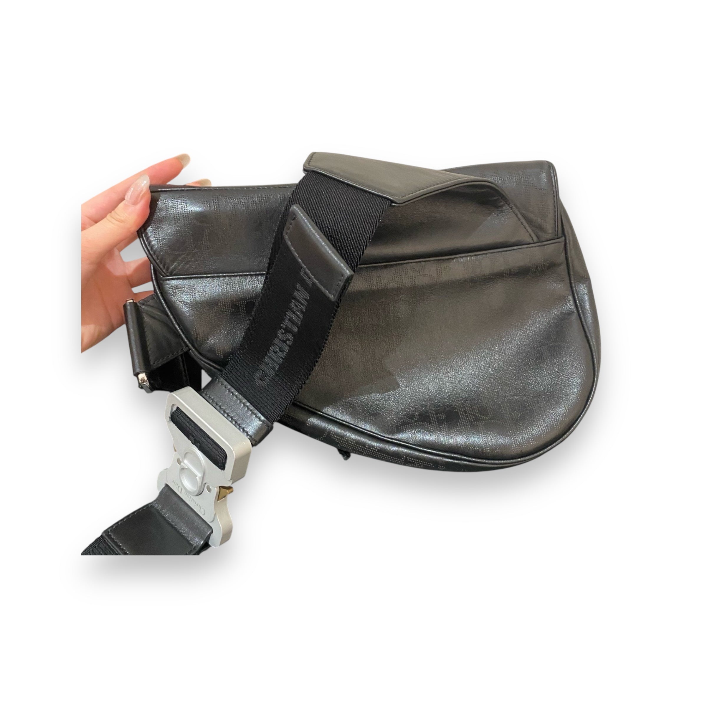 Dior Black Galaxy Saddle