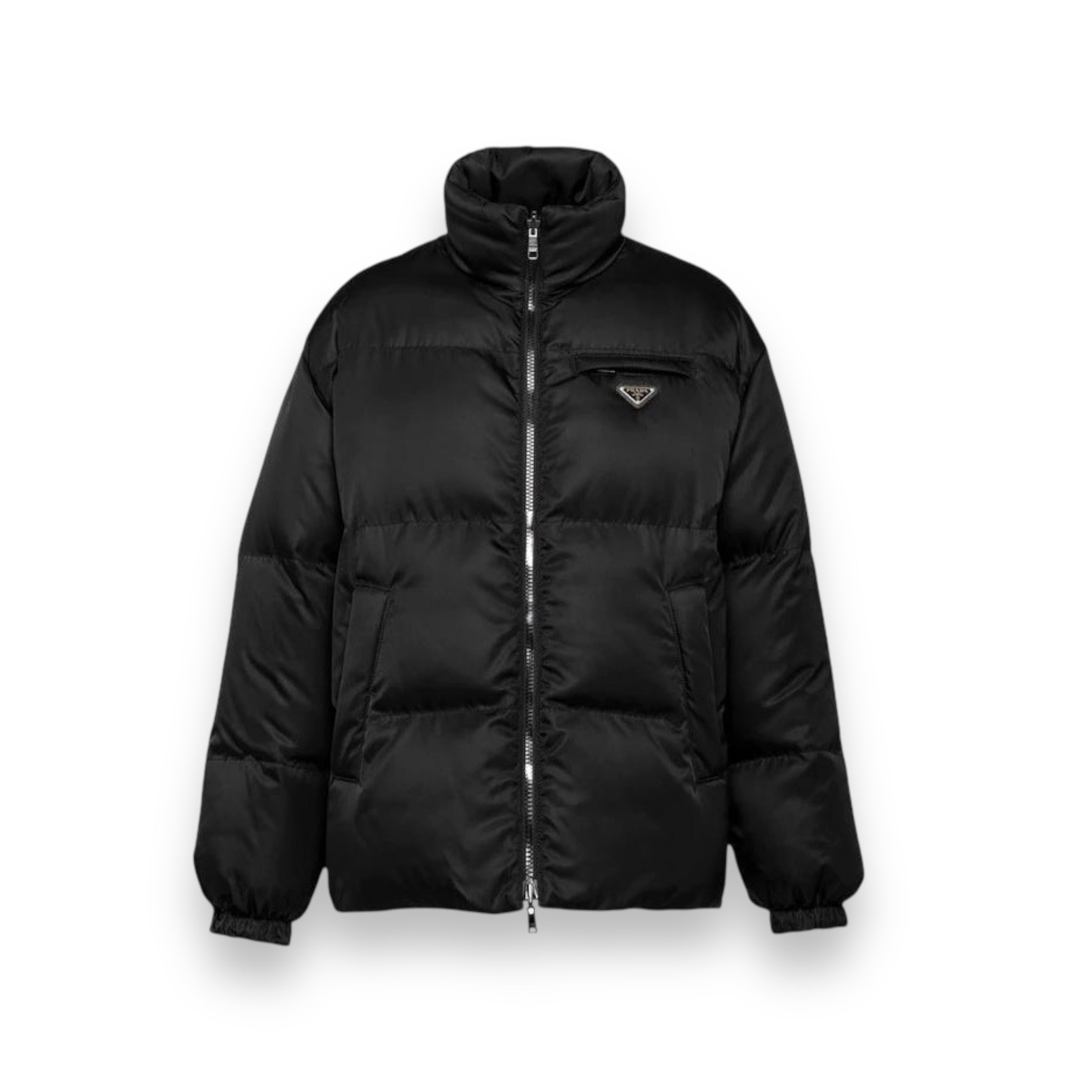 Prada Black Re-Nylon Puffer Jacket FW22