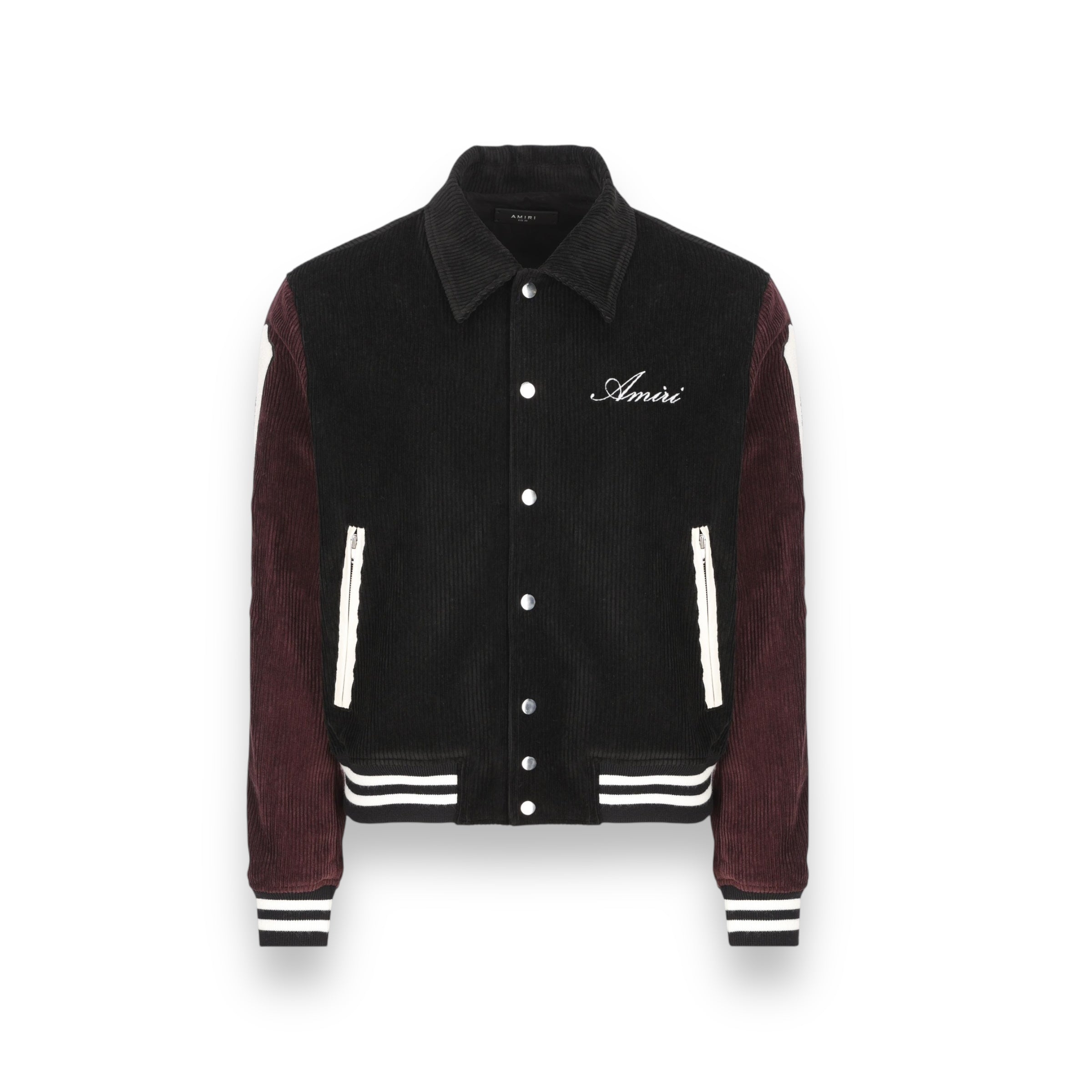 Amiri brown Bone Varsity jacket