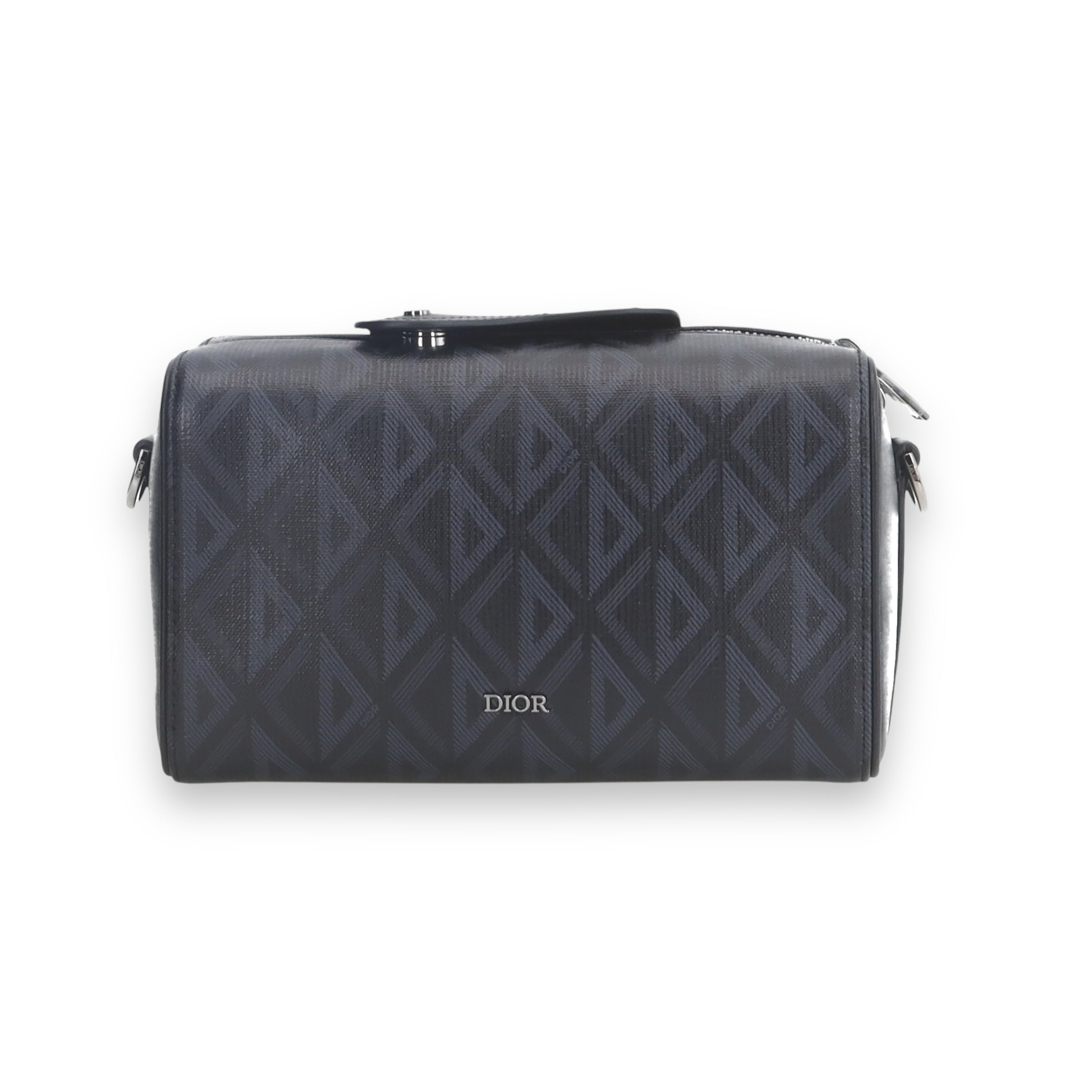 Dior Lingot 25 Bag in Black CD Diamond