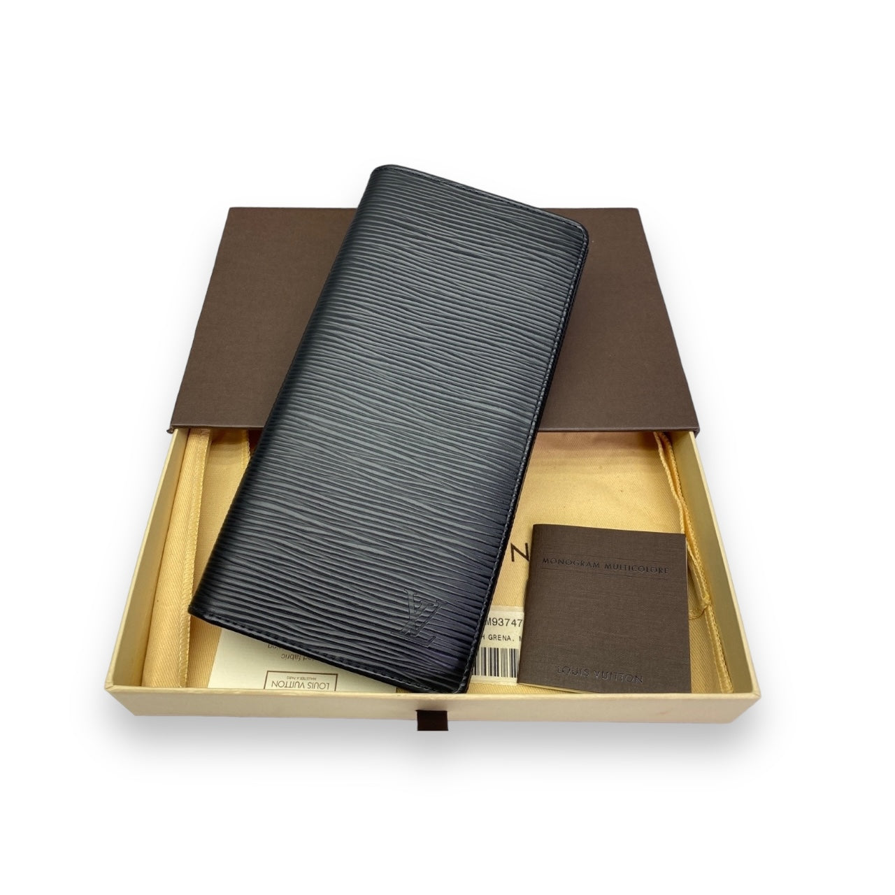 LOUIS VUITTON BRAZZA WALLET EPI LEATHER