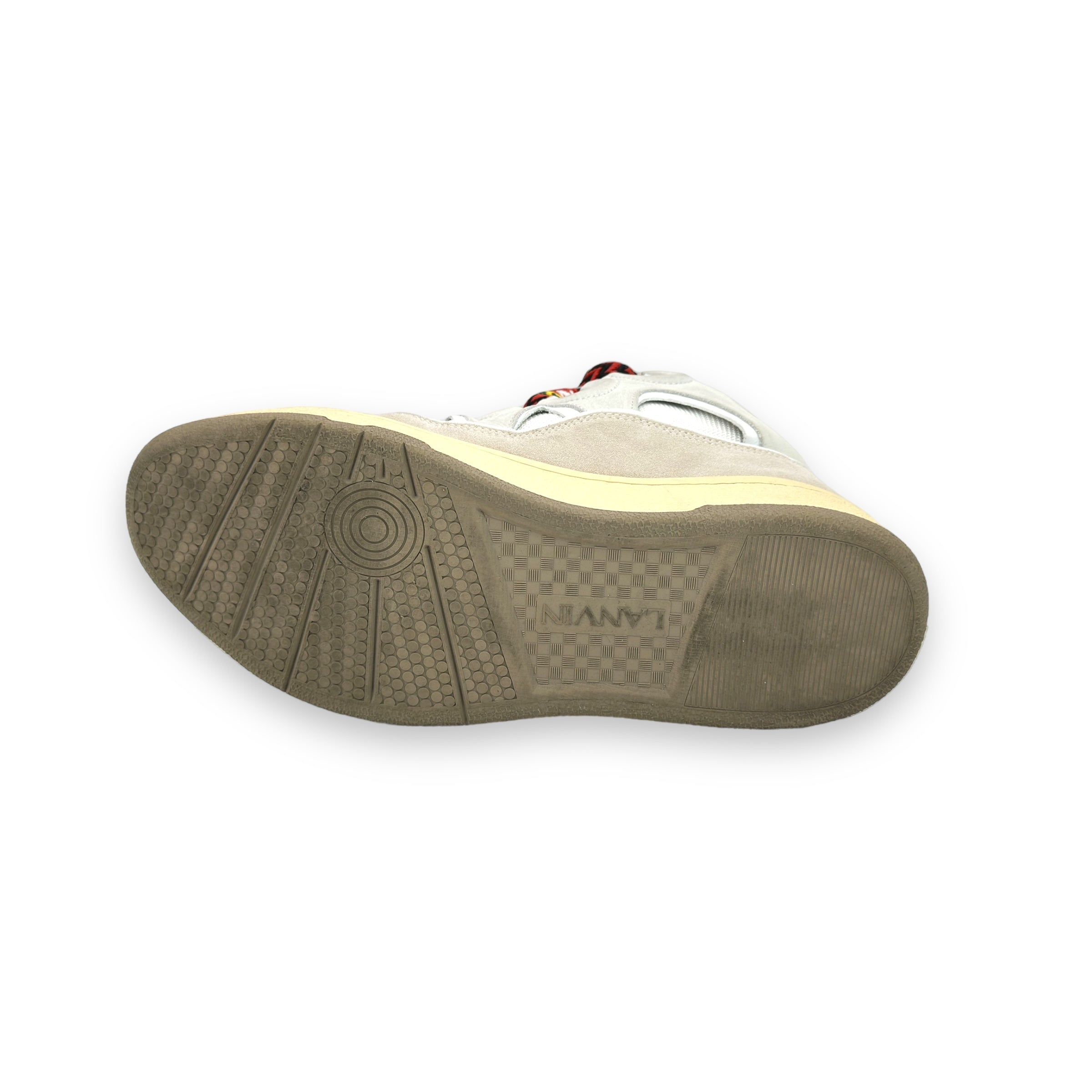 Lanvin Curb White Ivory Sneakers