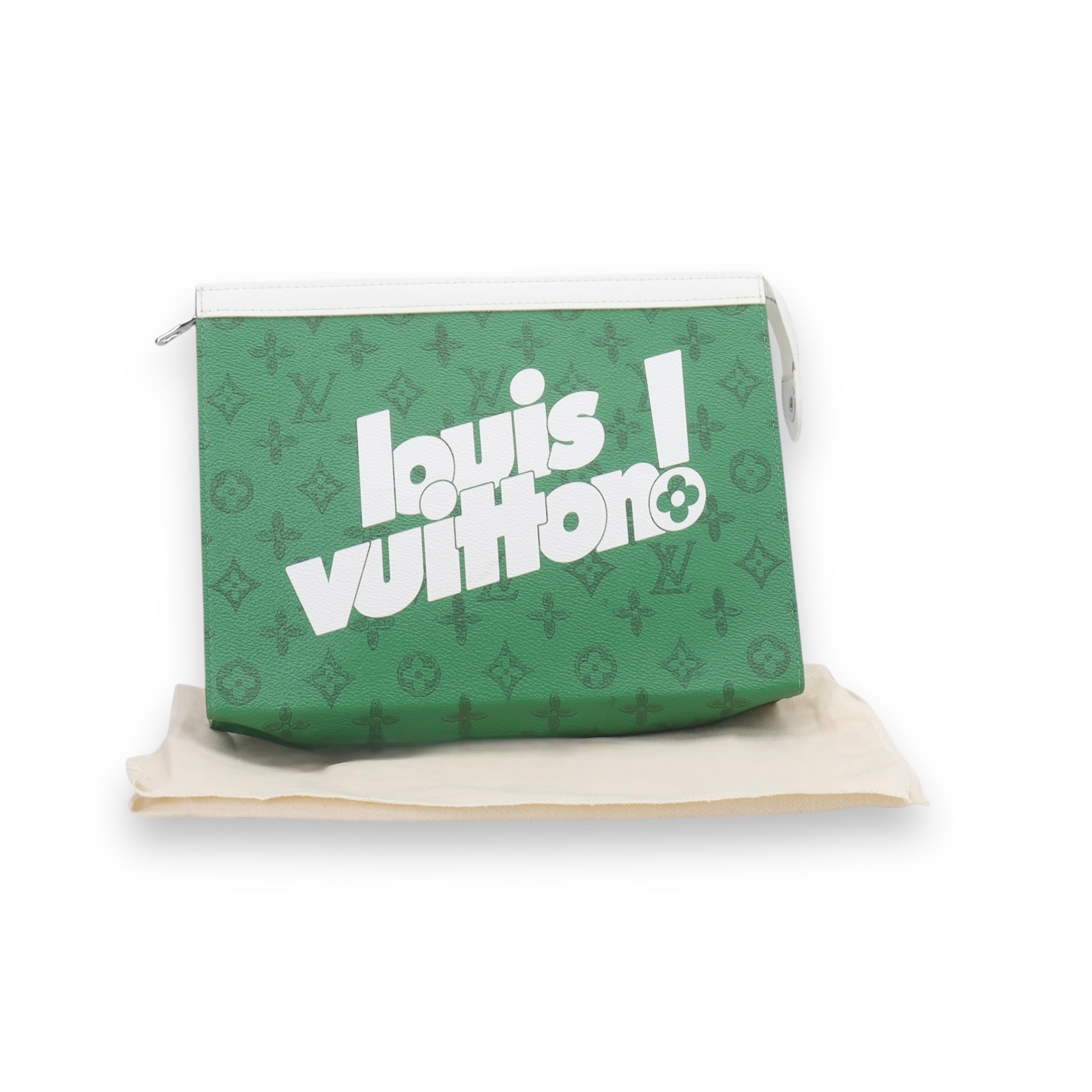 LV Green Pochette Voyage