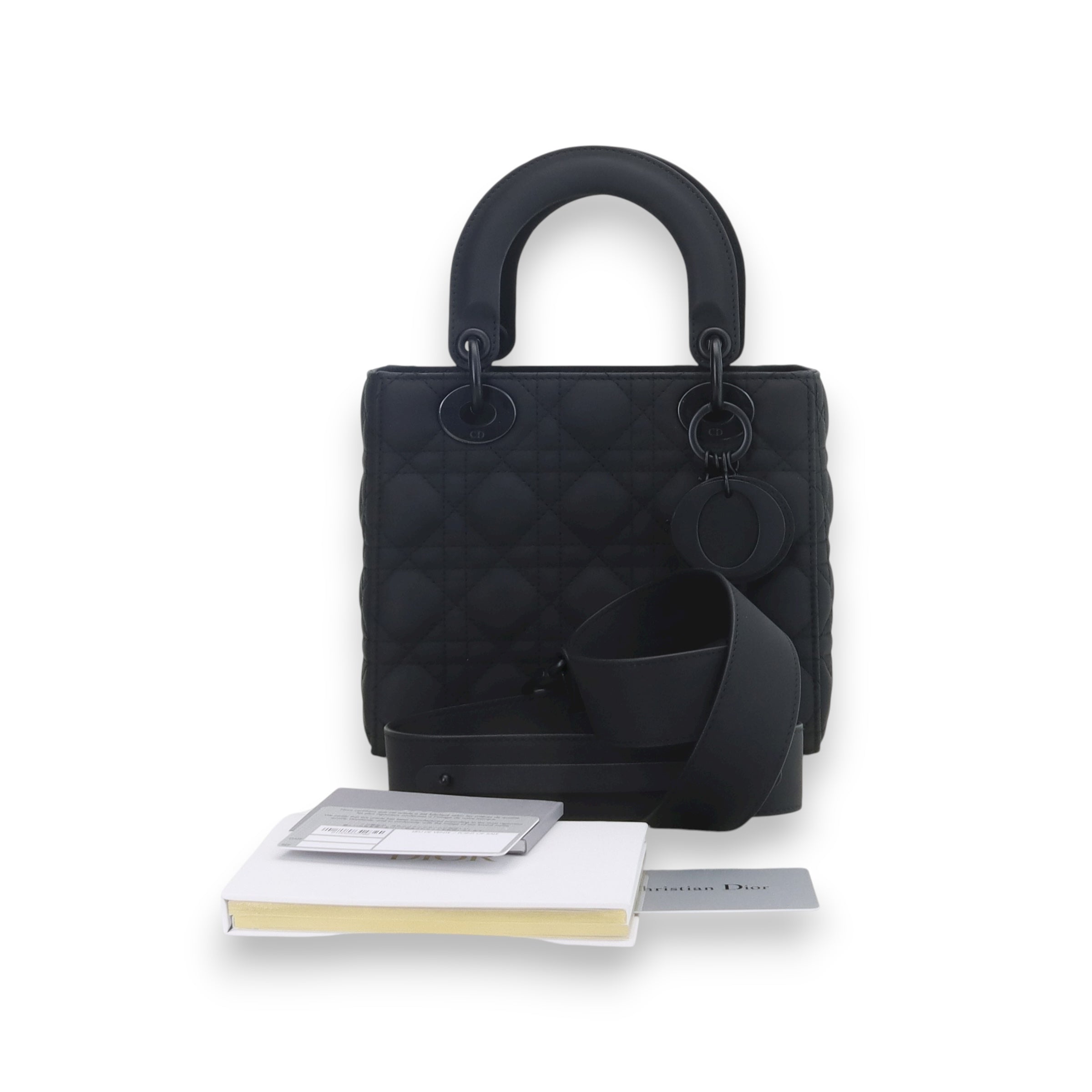 Lady Dior Ultra Black purse Small
