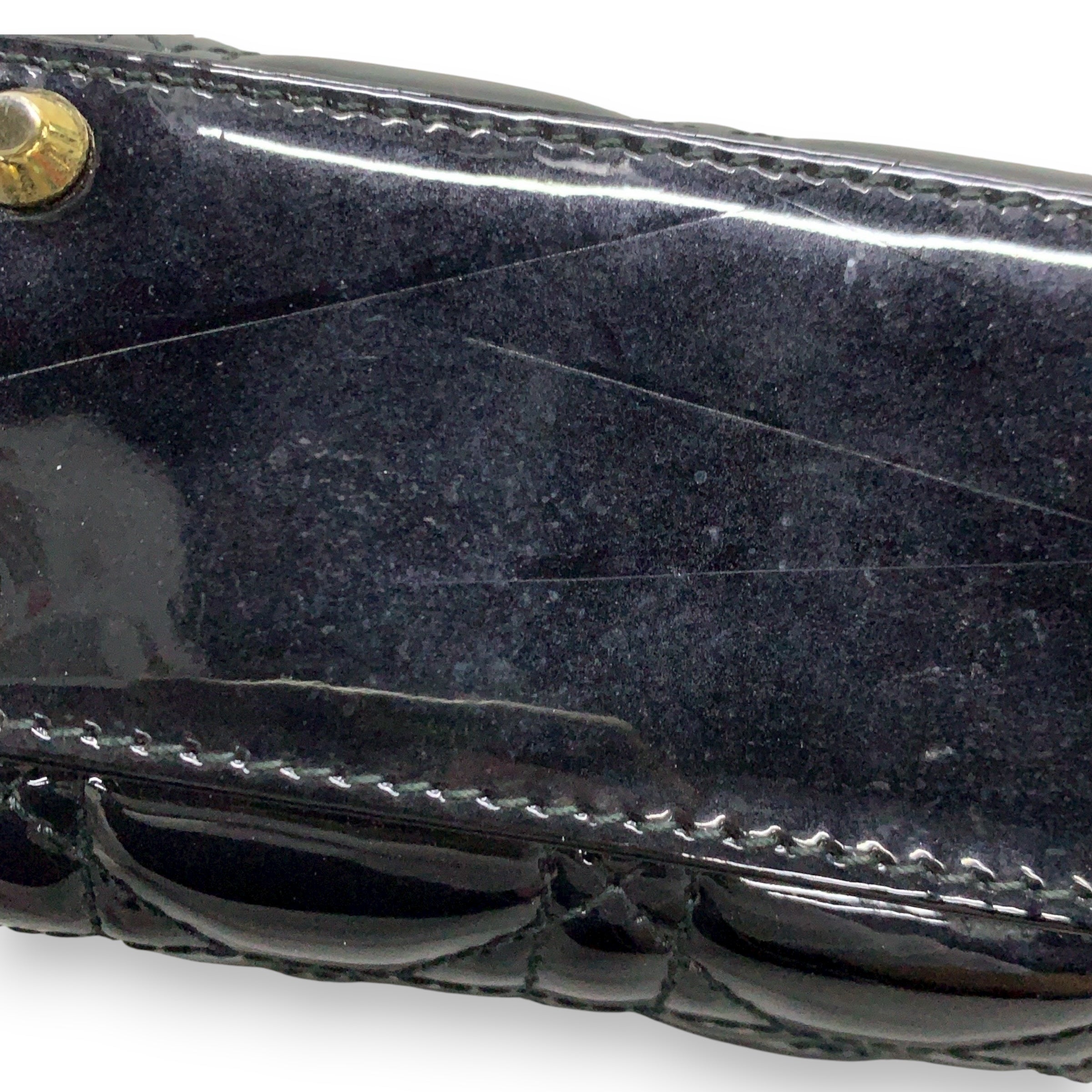 Lady Dior Patent Leather Mini Purse